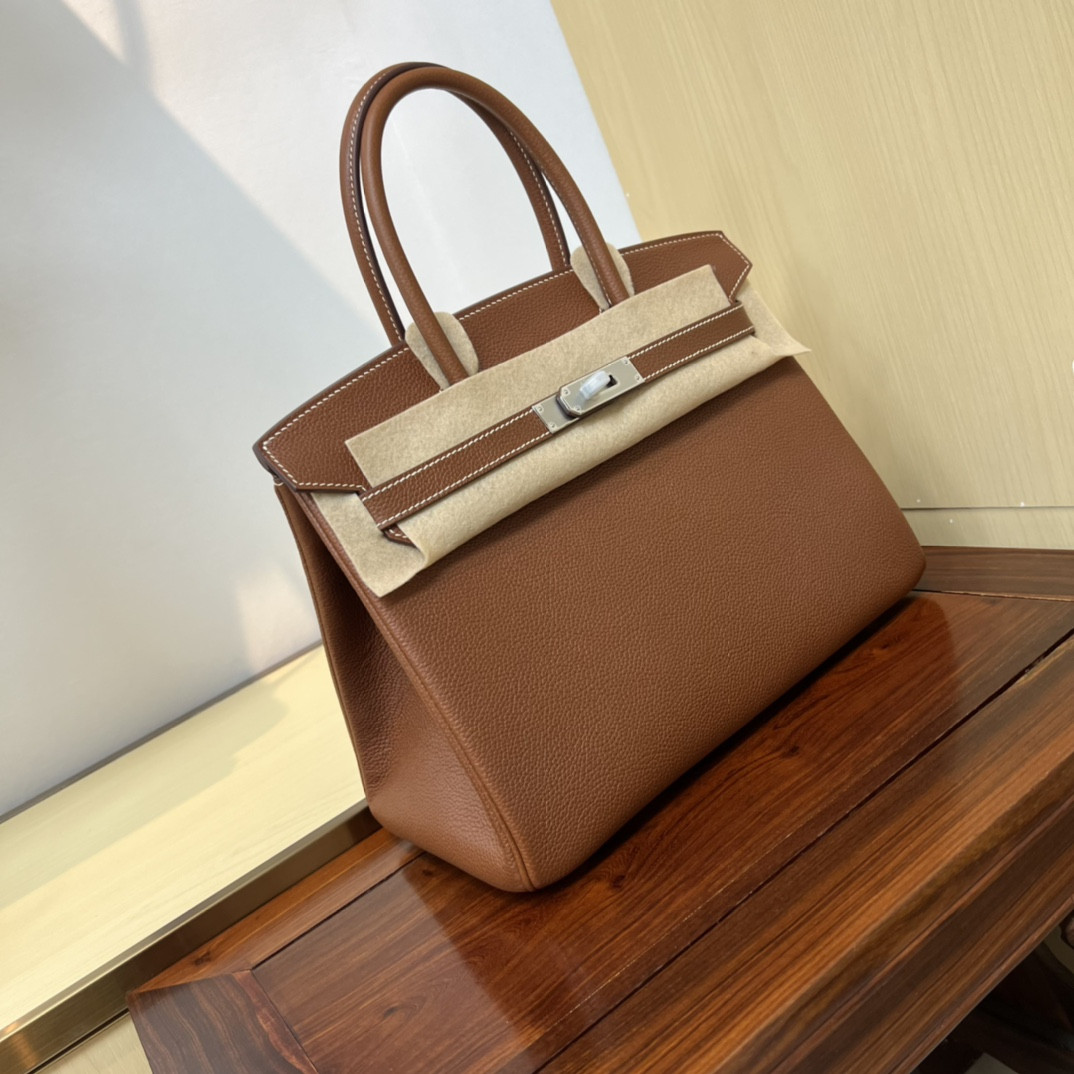 H**mes BIRKIN Silver 25 30 35