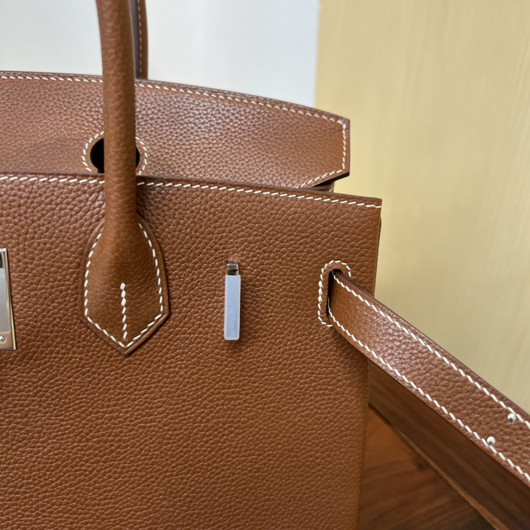 H**mes BIRKIN Silver 25 30 35