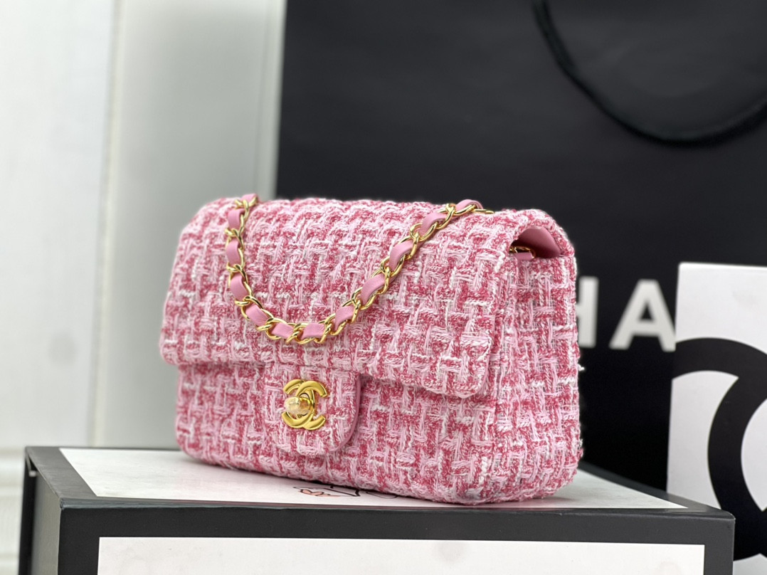 Ch*el classic flap bag 20cm