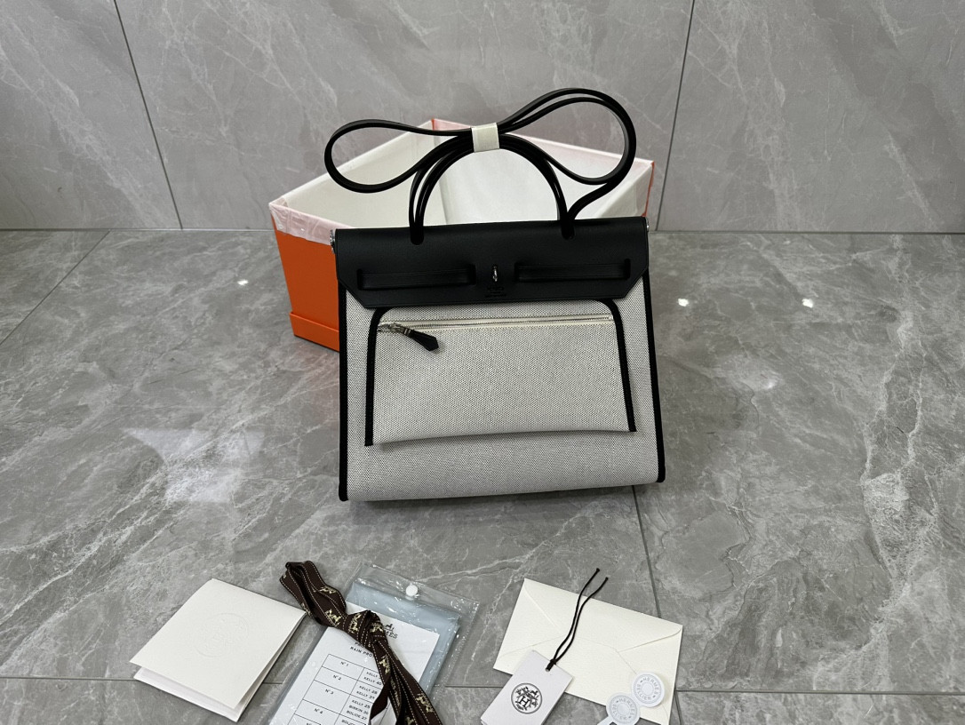 H**mes herbag 25x31x10cm