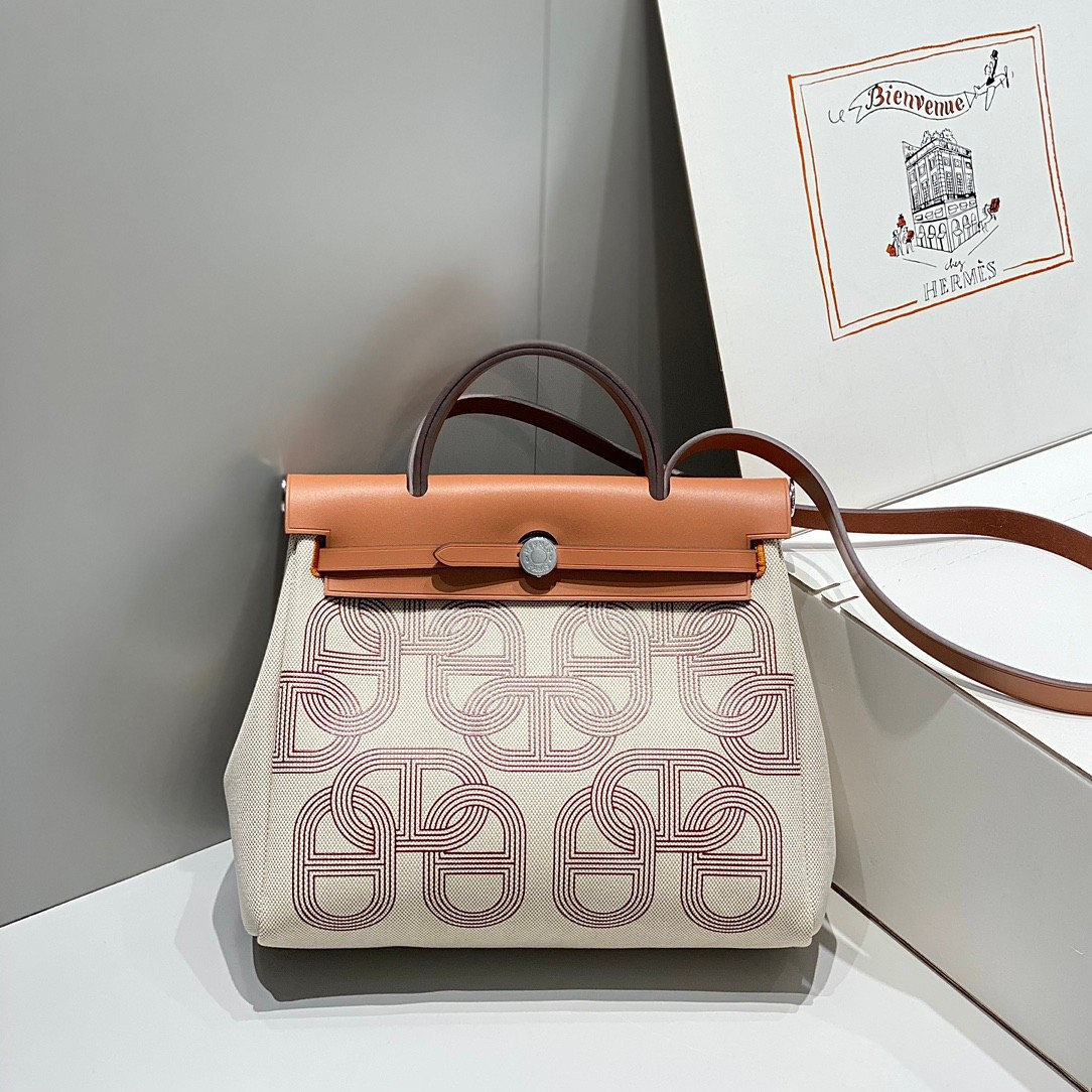 H**mes herbag 25x31x10cm