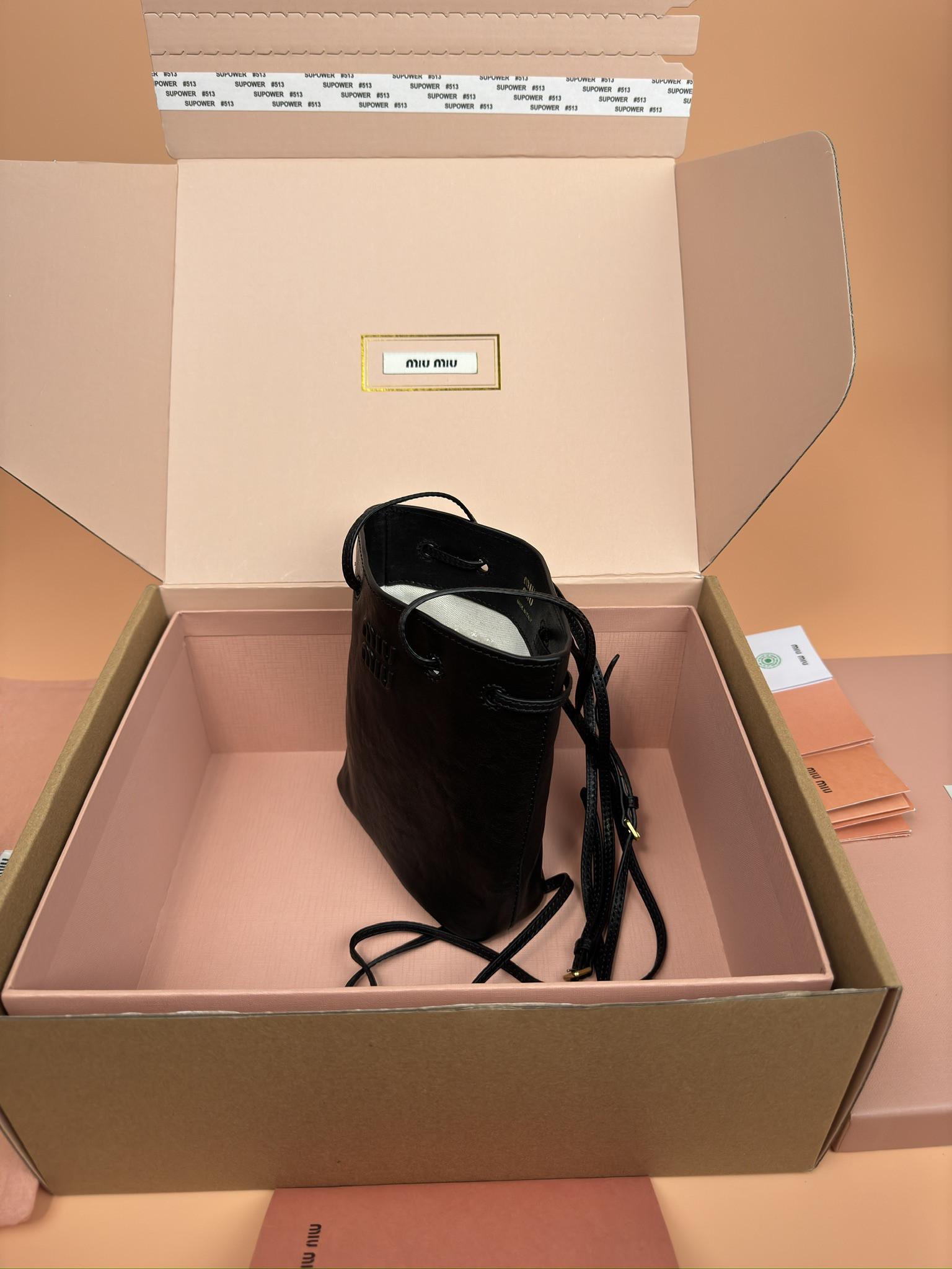 M1v M1v nappa leather mini bag  17x14x6cm
