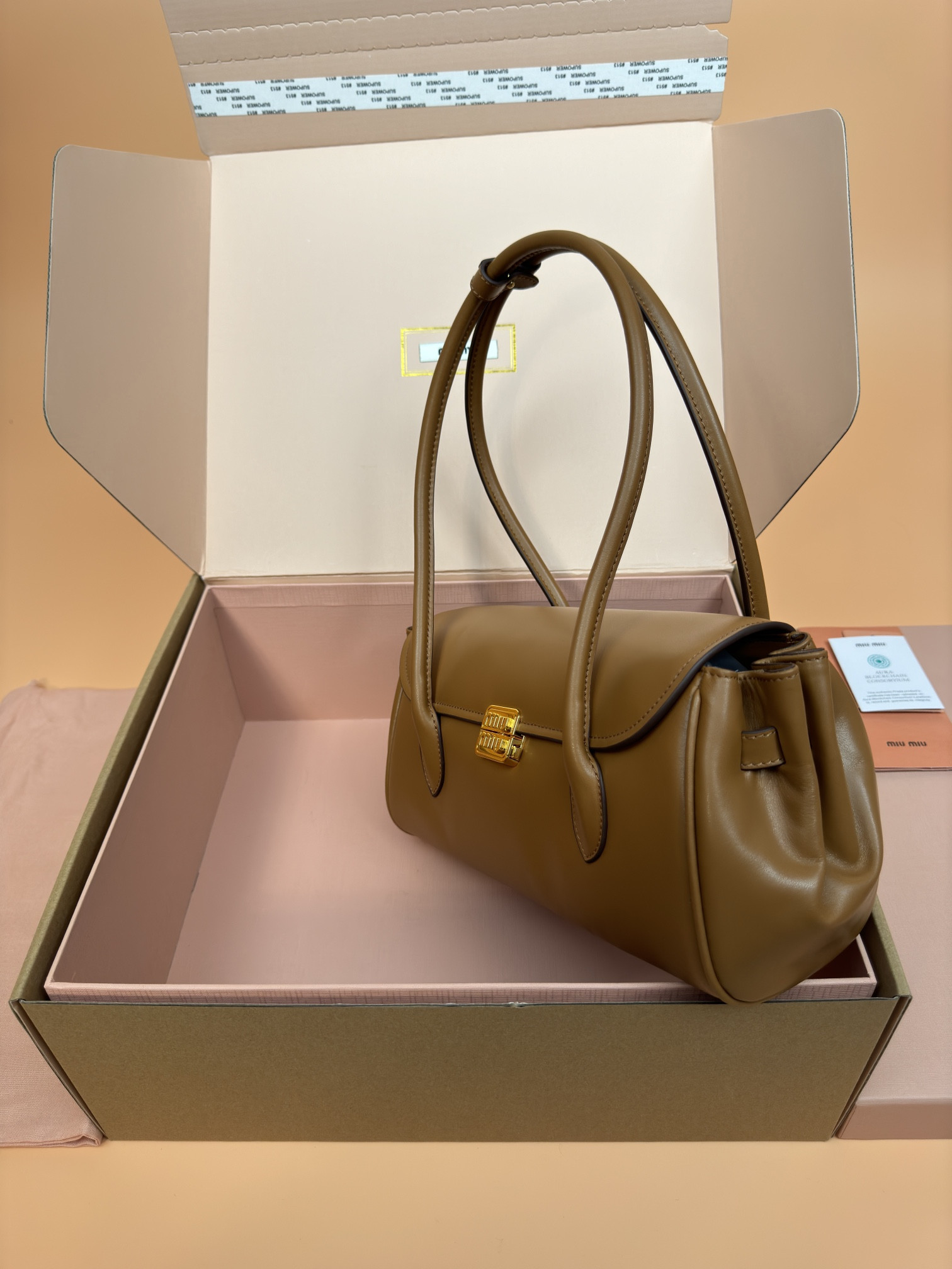 M1v M1v leather shoulder bag 15x28x11cm