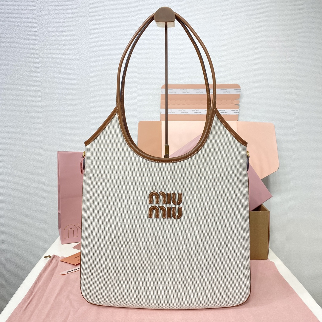M1v M1v ivy canvas bag 40x35cm
