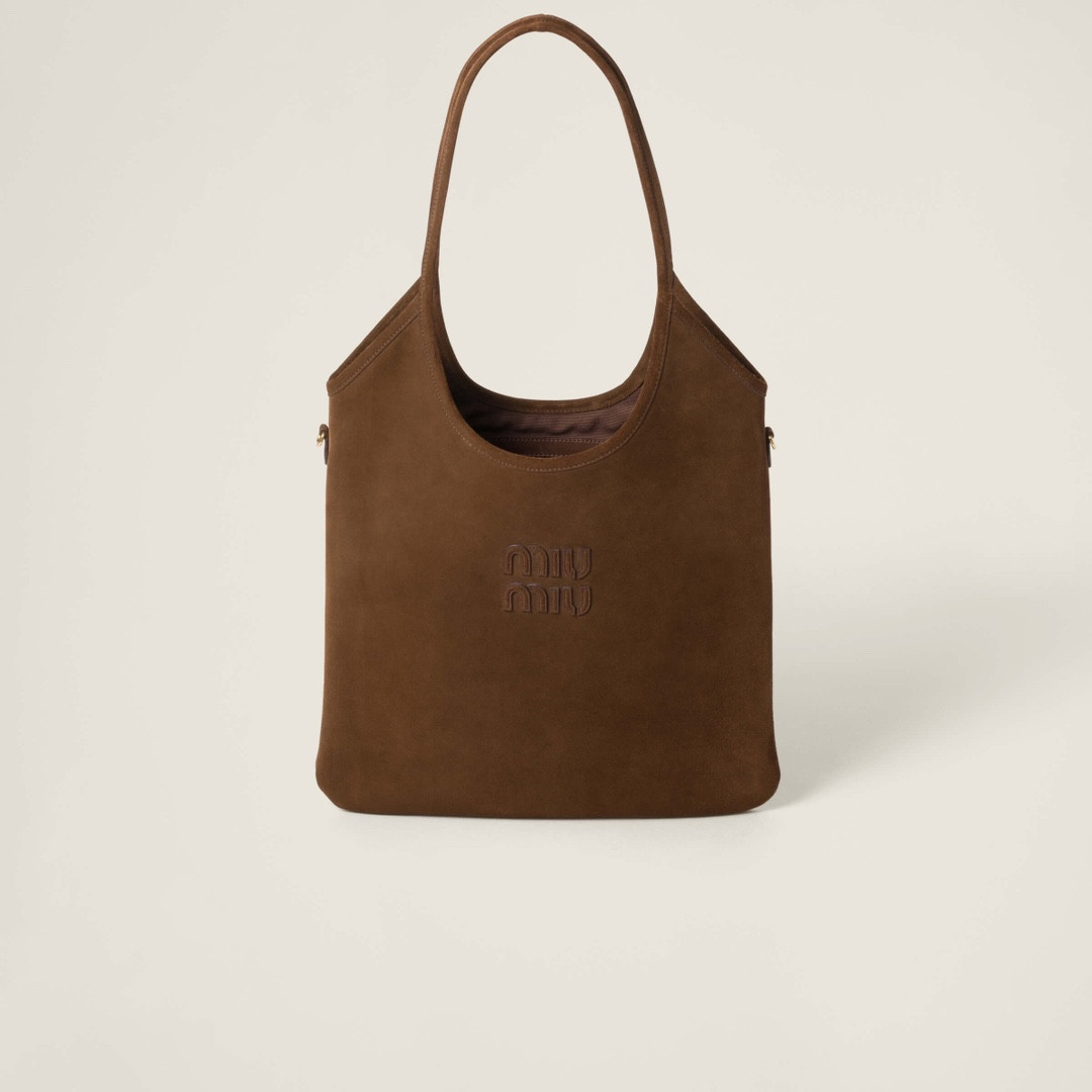 M1v M1v ivy suede bag 40x35cm