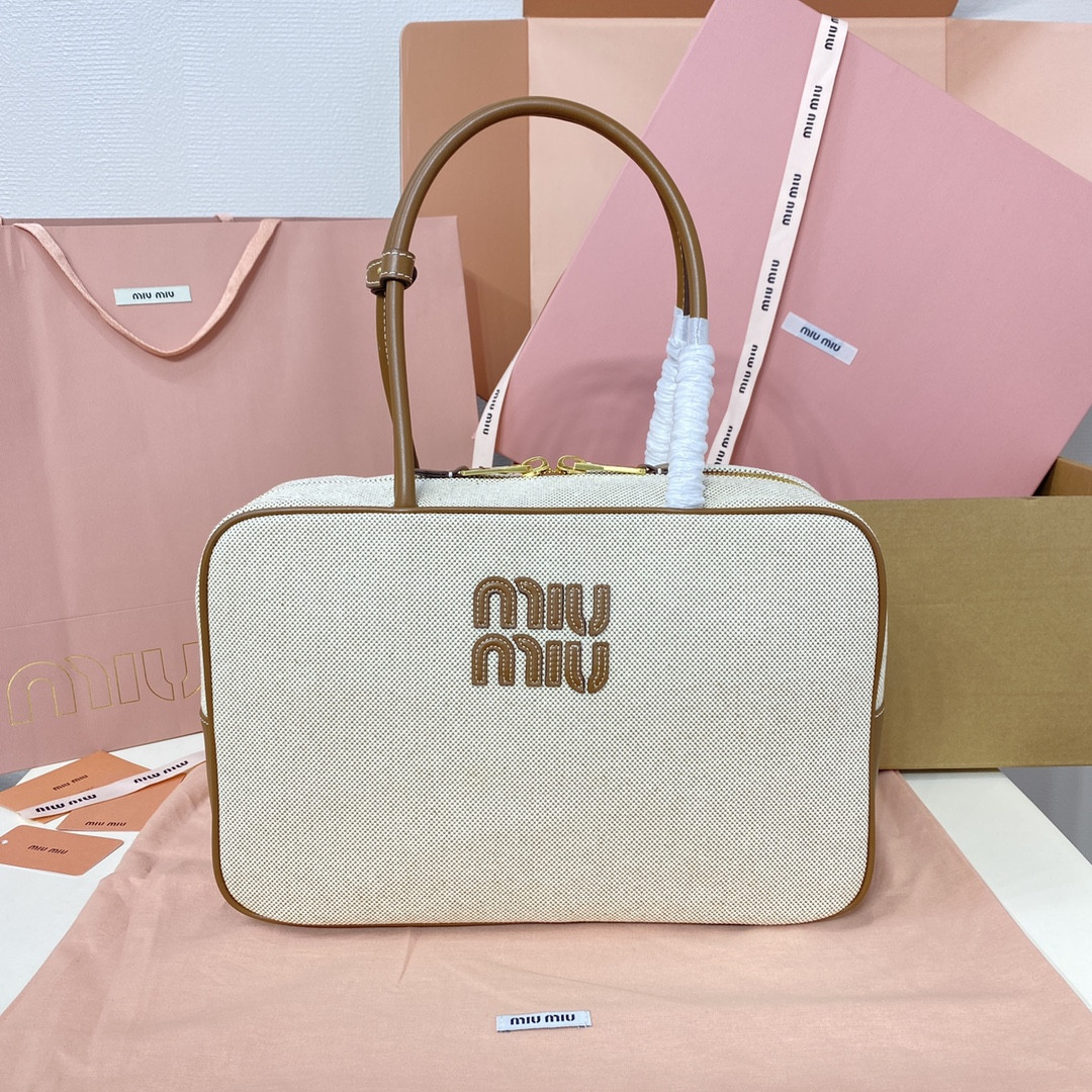 M1v M1v canvas beau bag 23x34x10cm