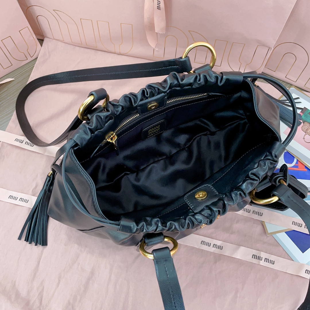M1v M1v small joie nappa leather bag 16x32x10.5cm