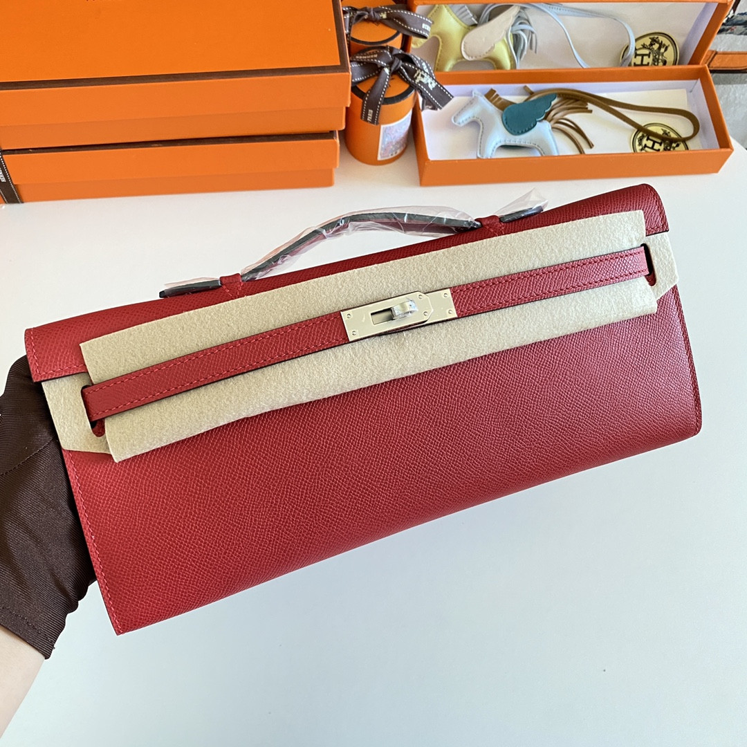 H**mes kelly cut 31cm epsom leather