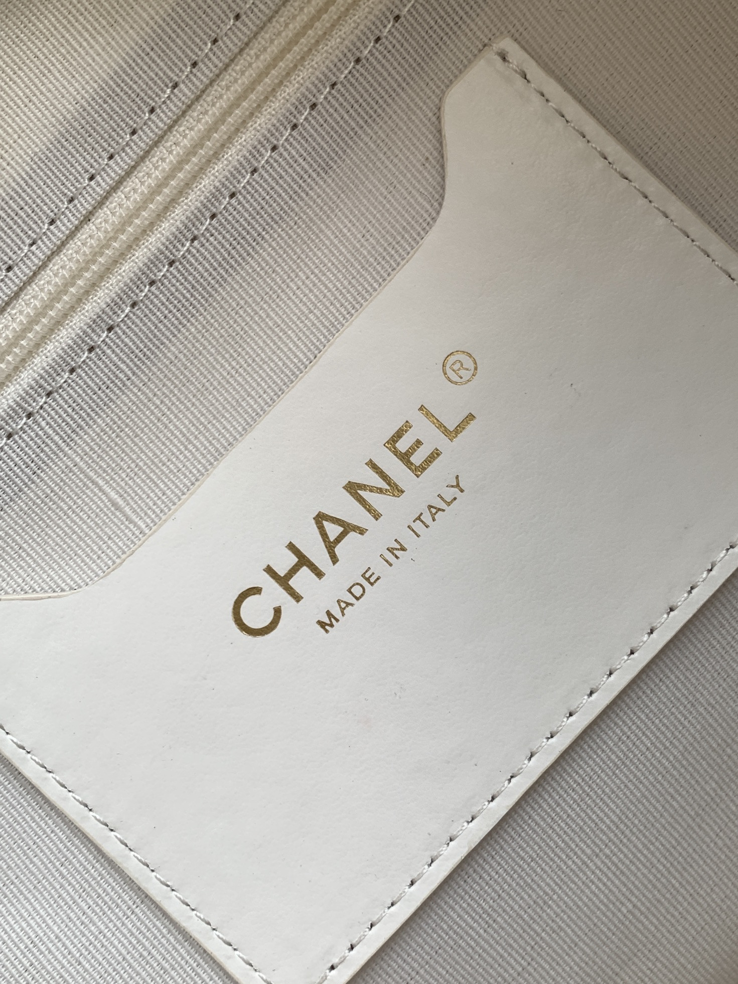 Ch*el bowling bag 21x33x15cm