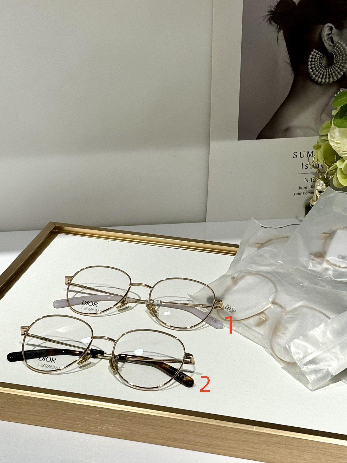 D*or glasses mini cd r3u 52-18-140