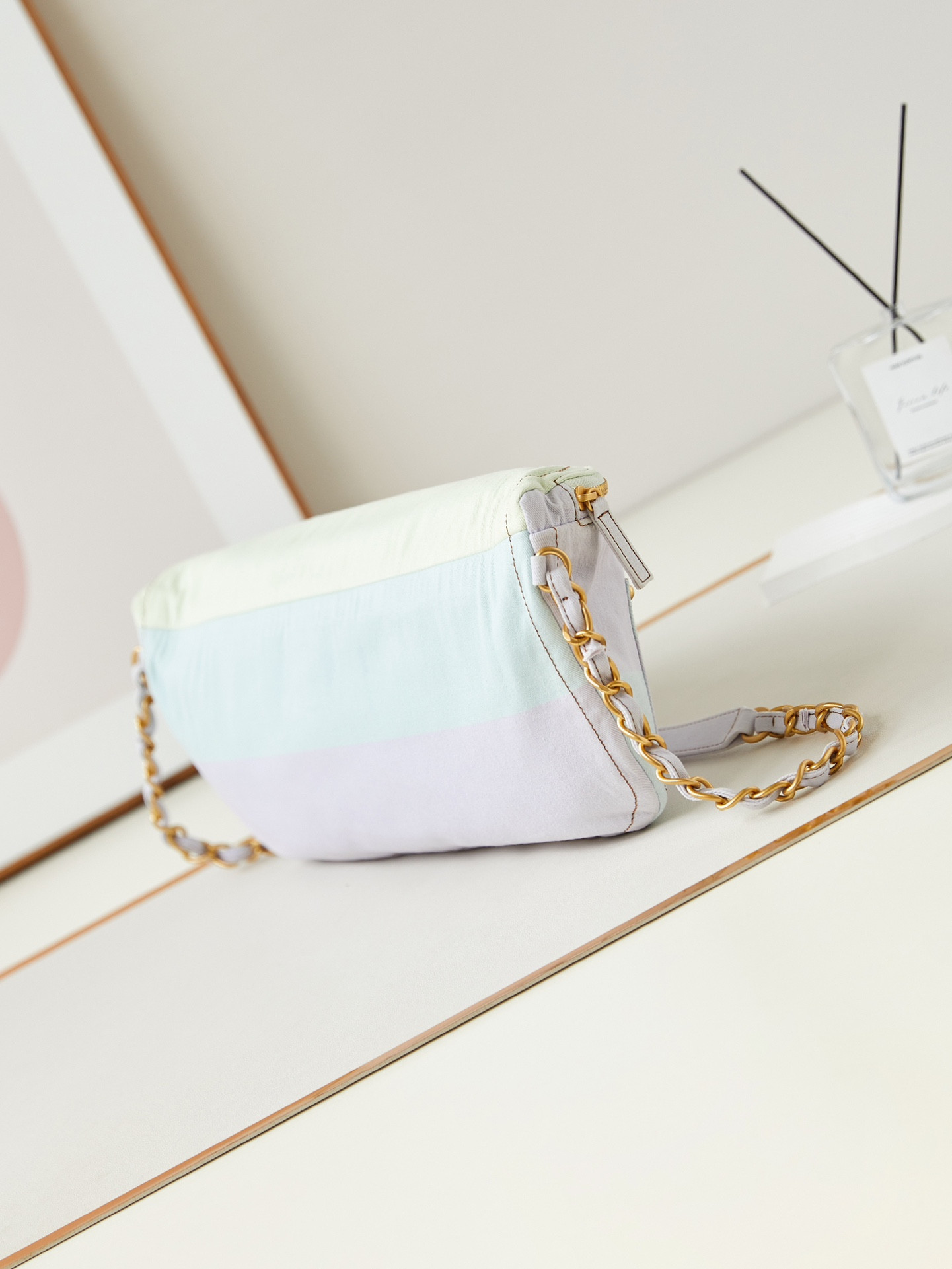 Ch*el waist bag 19x45x9cm