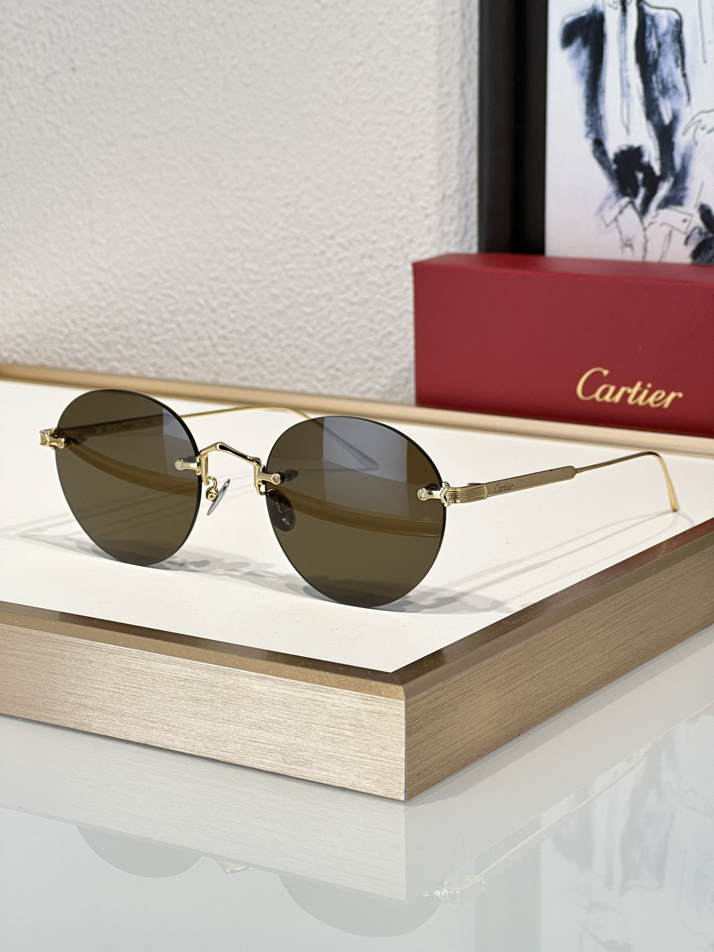 Ca*t*er glasses ct0393s 52-20-145
