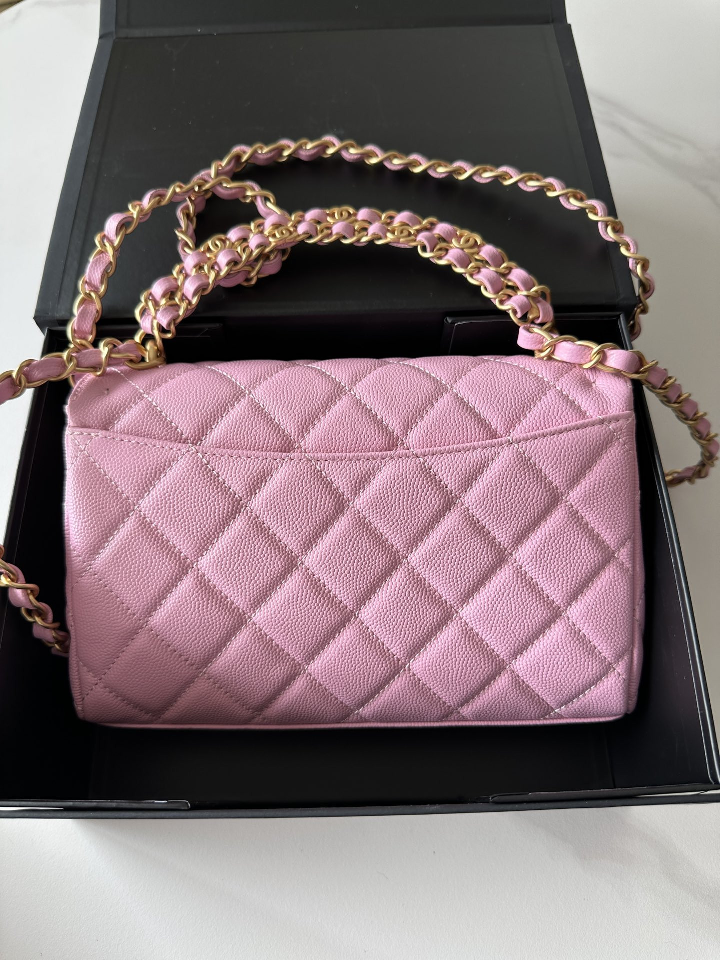 Ch*el small flap 22 x14.5 x7cm
