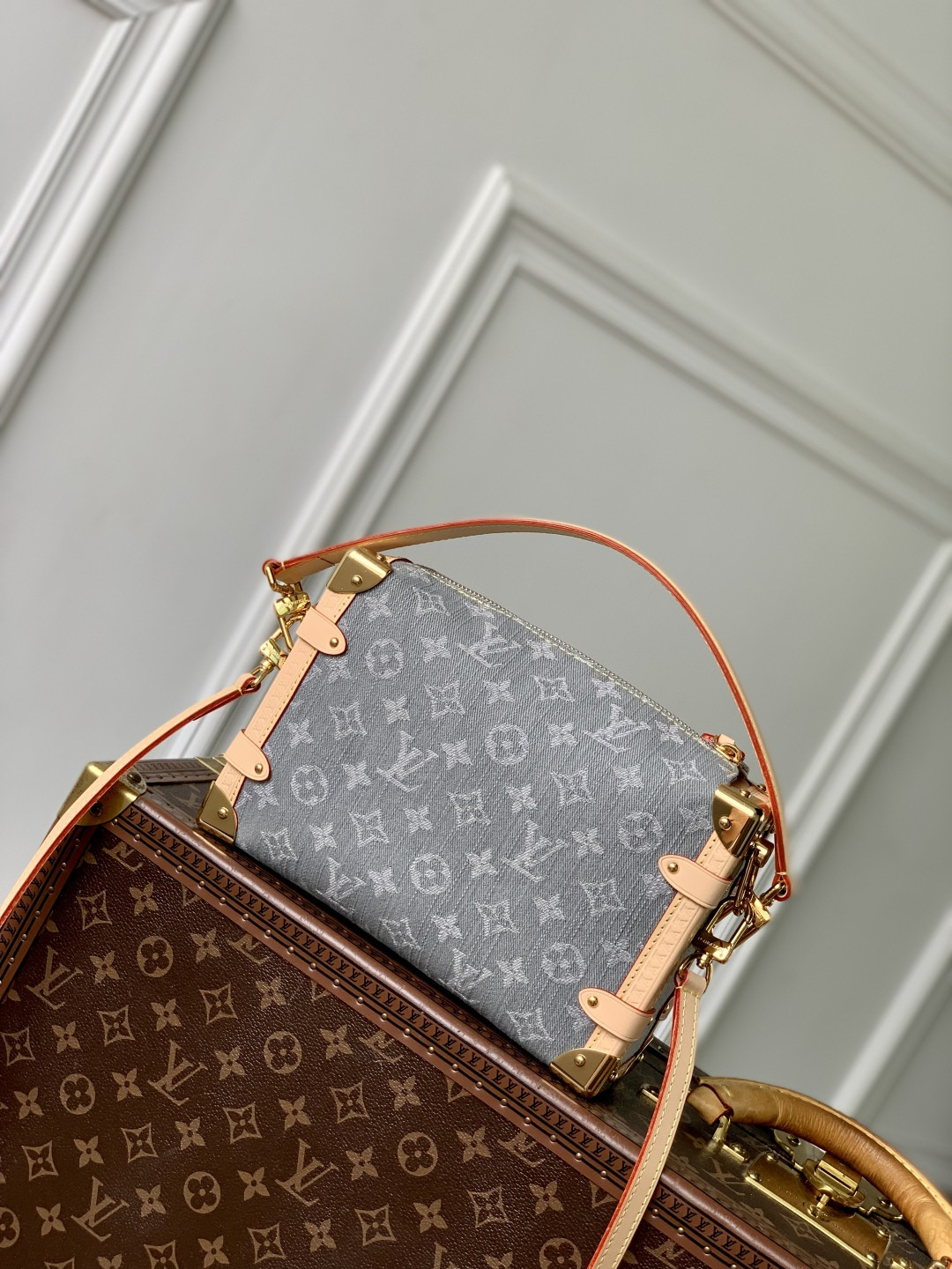 LV Side Trunk MM M13285 23.5x16x8.5cm