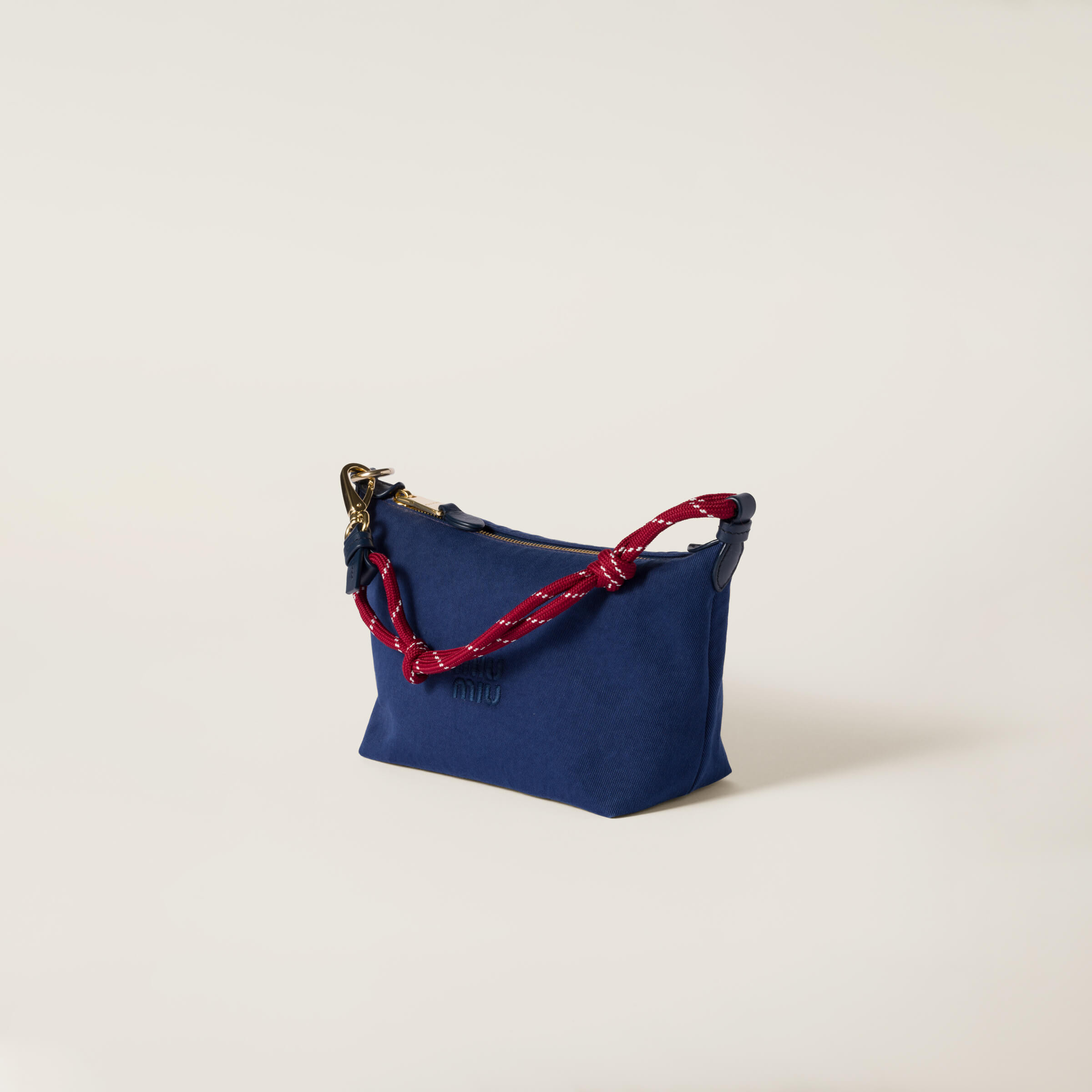 Miu Miu Gabardine pouch 14x18.5x10cm