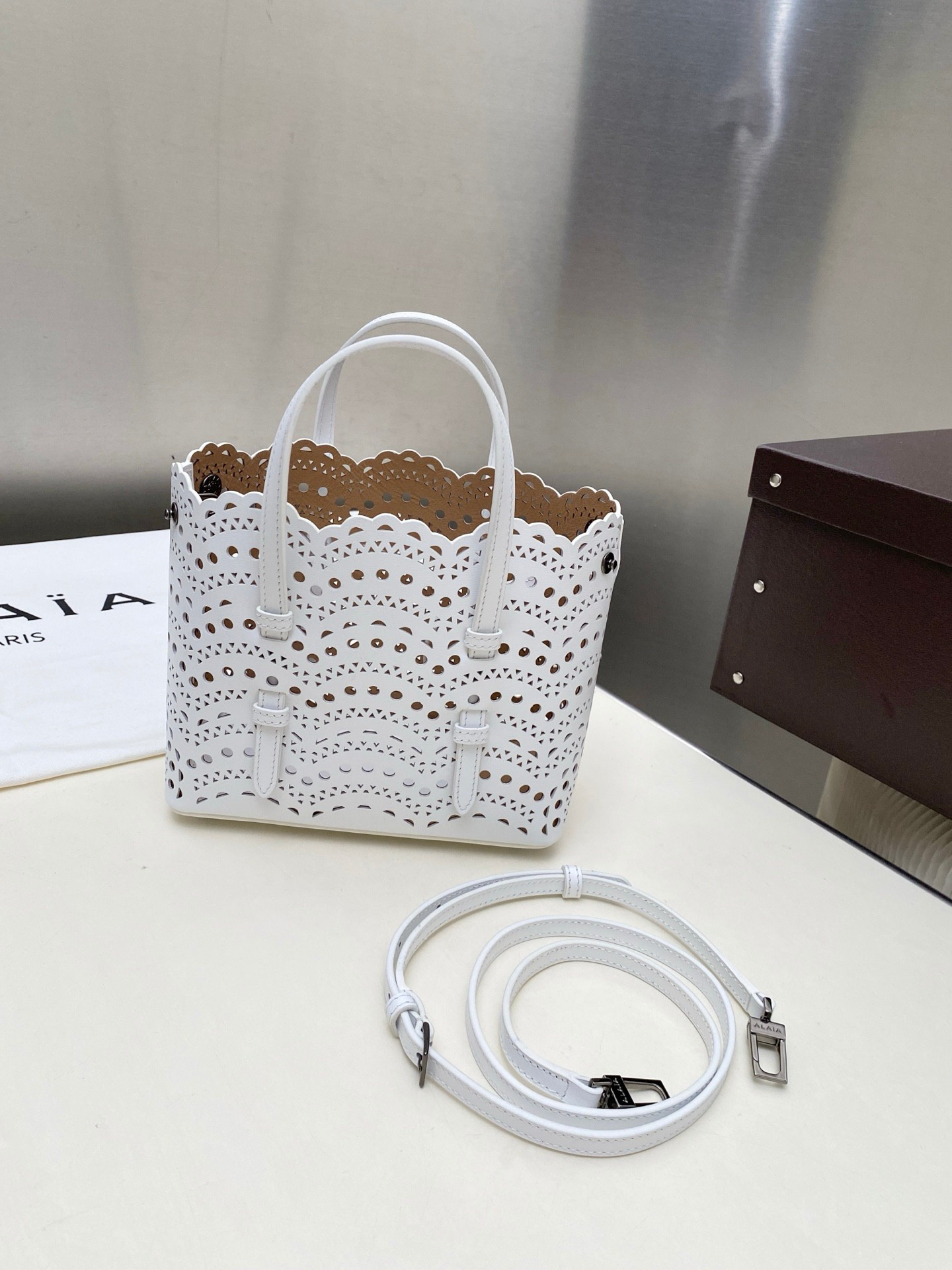 A1a1a Mina 20 bag In Vienne Wave 20x17x10cm