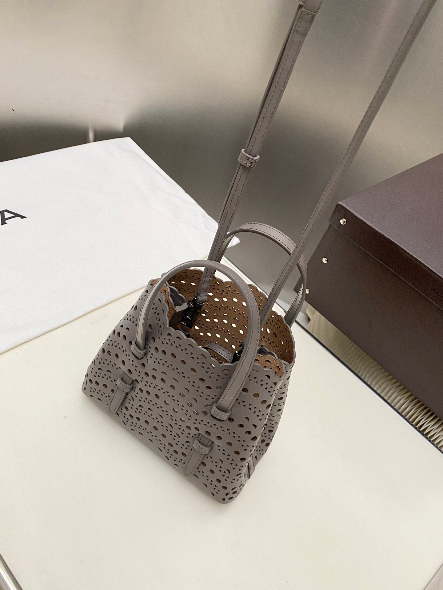 A1a1a Mina 20 bag In Vienne Wave 20x17x10cm