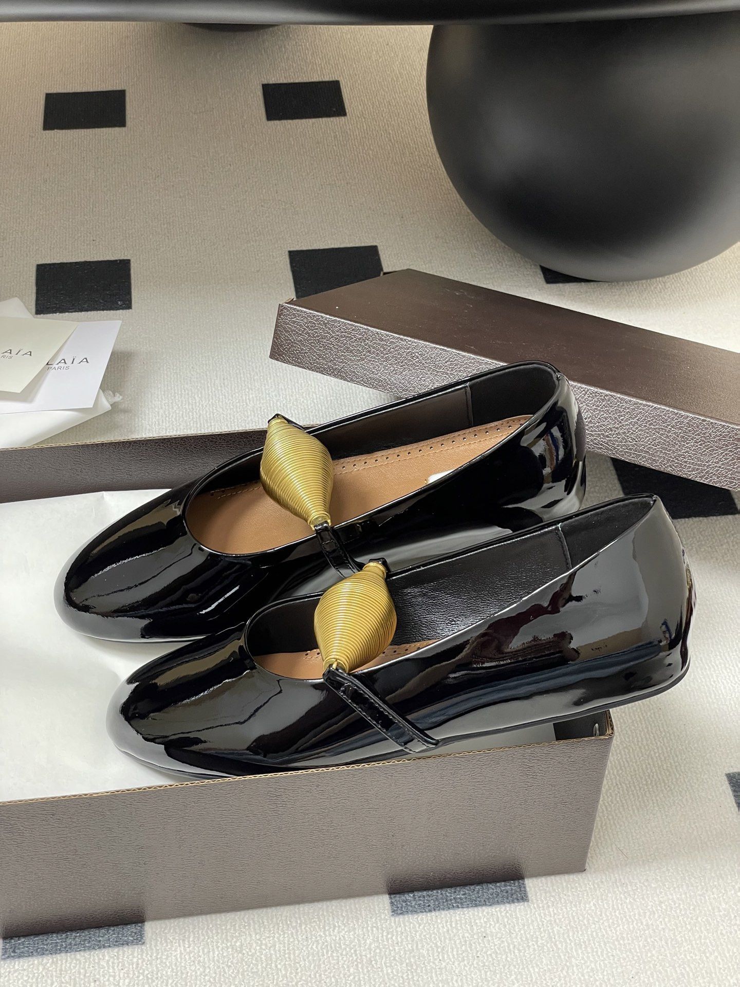 ua alaïa jewel ballet flats(cusT0mized size 7-10 days production time)