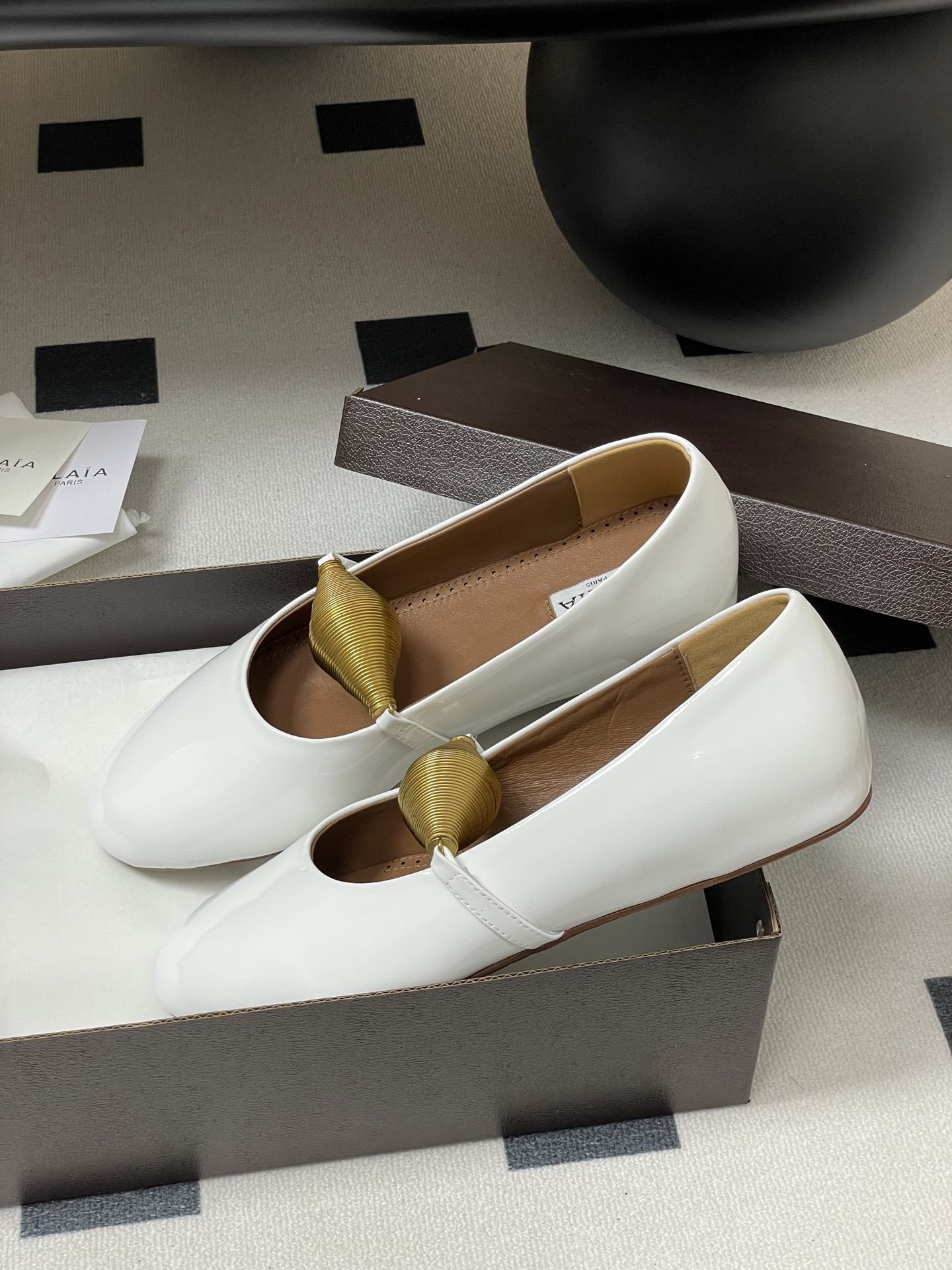 ua alaïa jewel ballet flats(cusT0mized size 7-10 days production time)