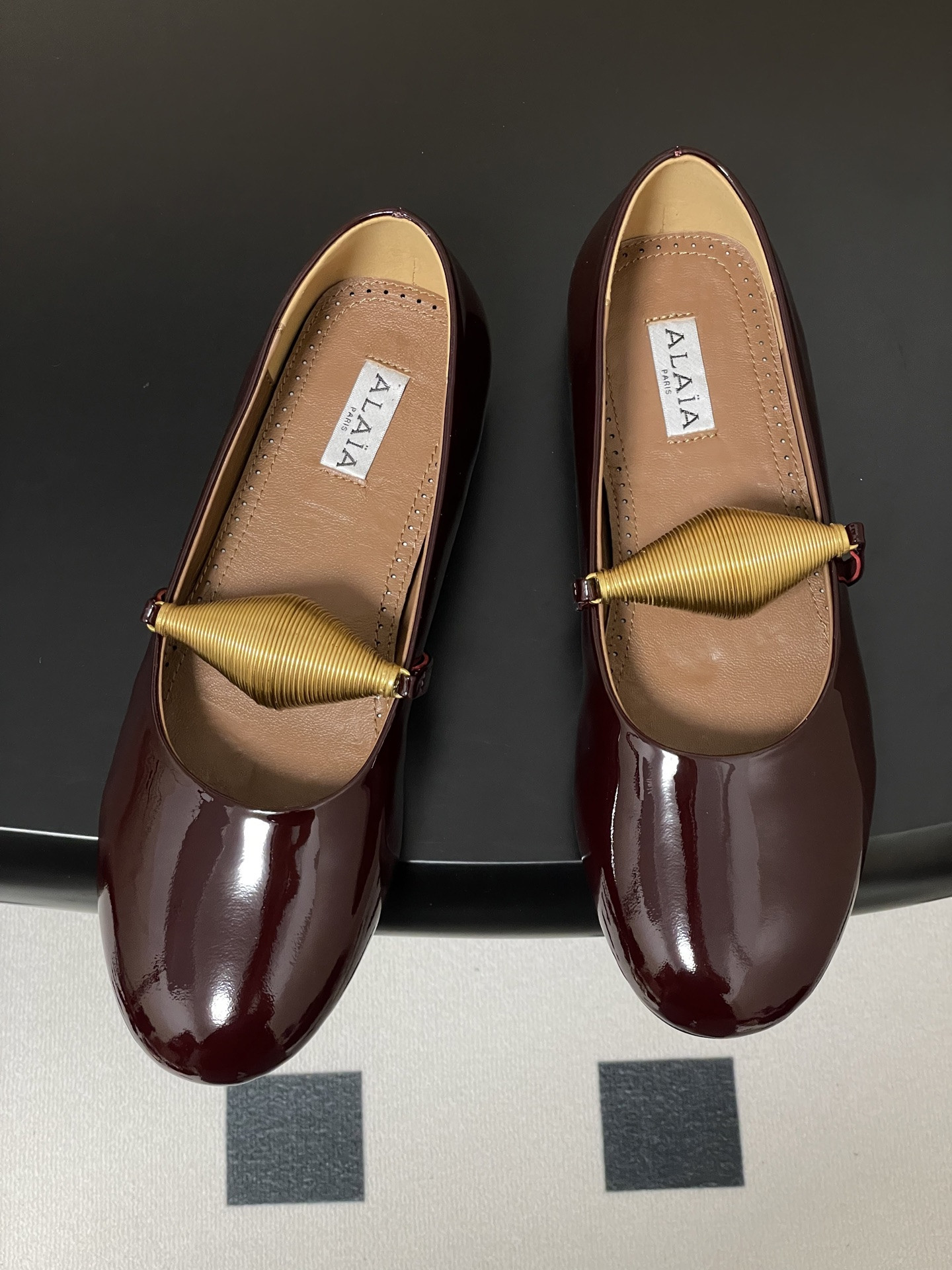 ua alaïa jewel ballet flats(cusT0mized size 7-10 days production time)