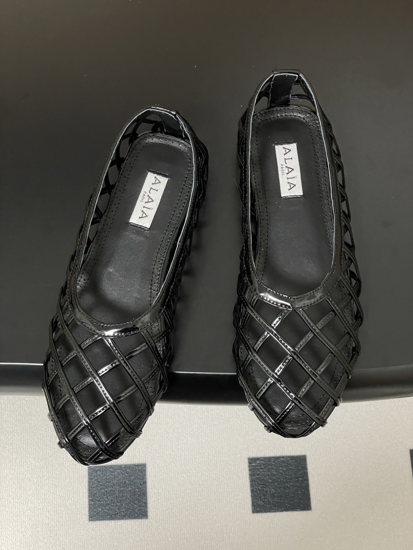 ua alaïa cage ballet flats(cusT0mized size 7-10 days production time)