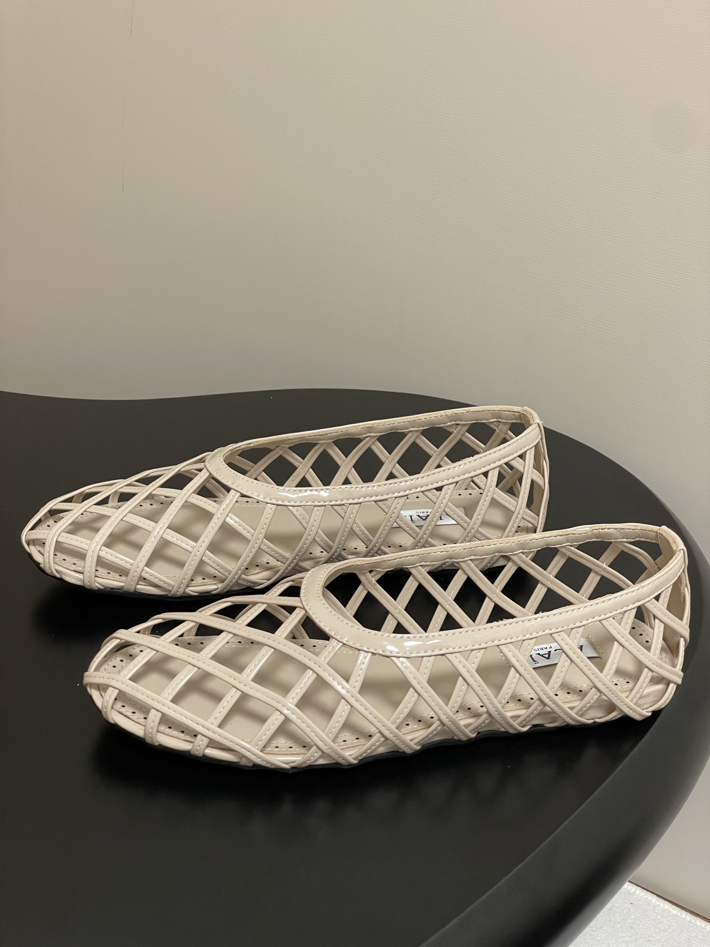 ua alaïa cage ballet flats(cusT0mized size 7-10 days production time)