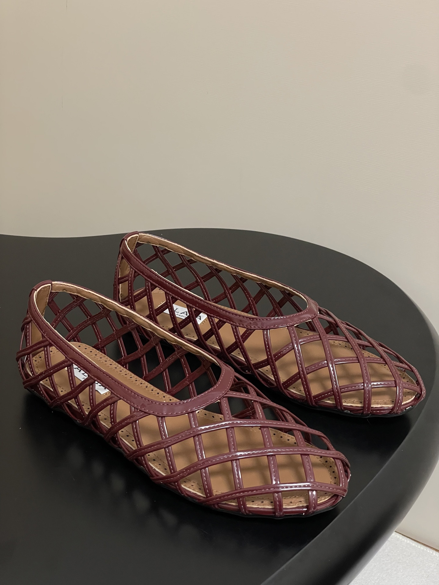 ua alaïa cage ballet flats(cusT0mized size 7-10 days production time)