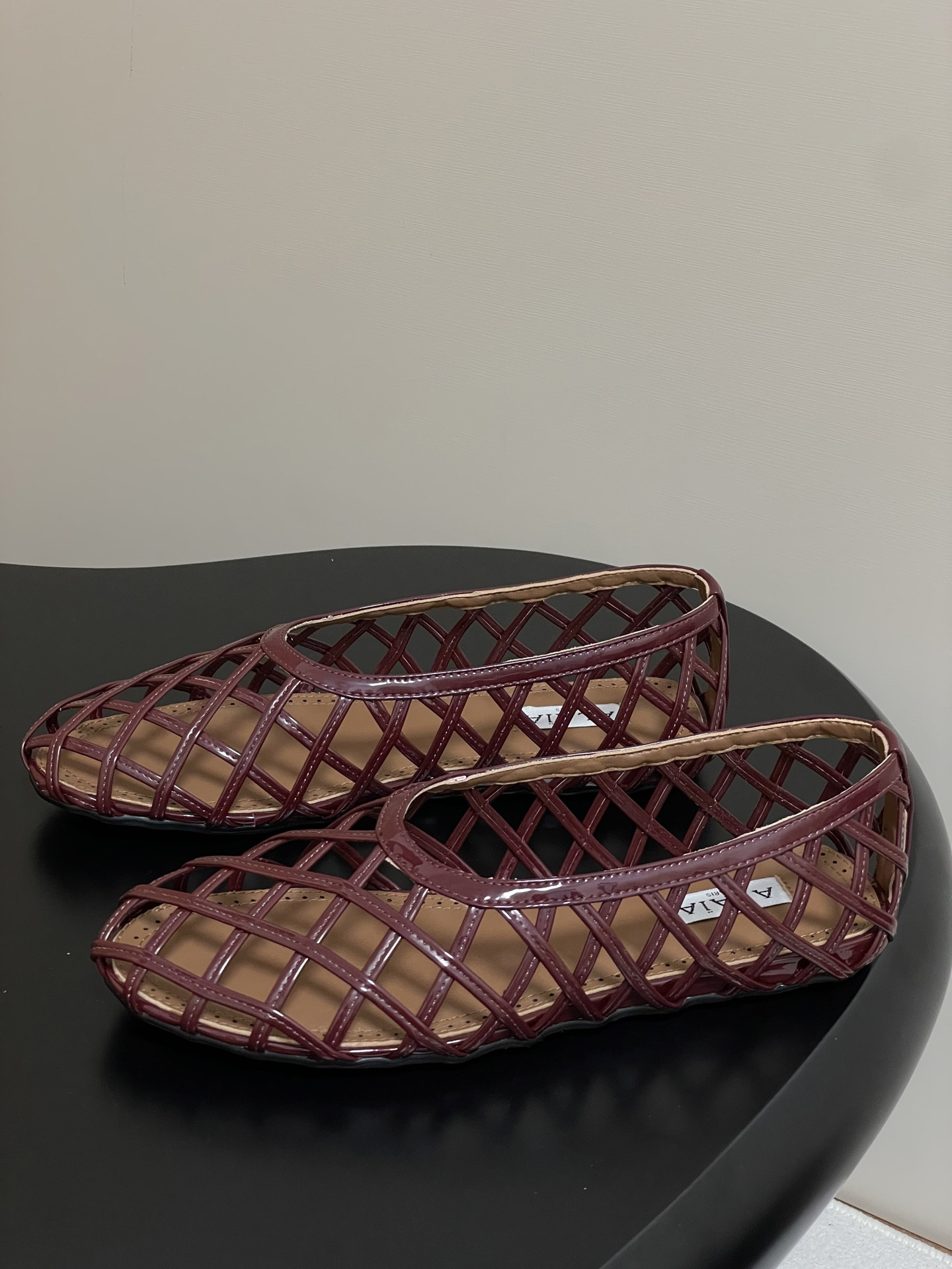 ua alaïa cage ballet flats(cusT0mized size 7-10 days production time)