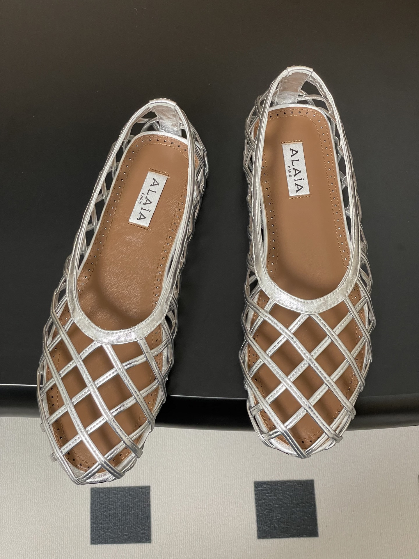 ua alaïa cage ballet flats(cusT0mized size 7-10 days production time)