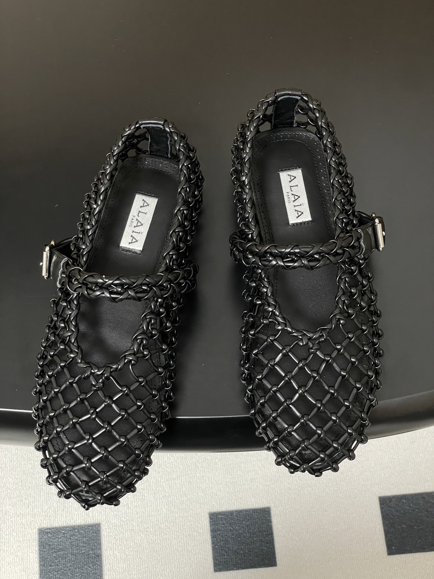 ua alaïa braided ballet flats(cusT0mized size 7-10 days production time)