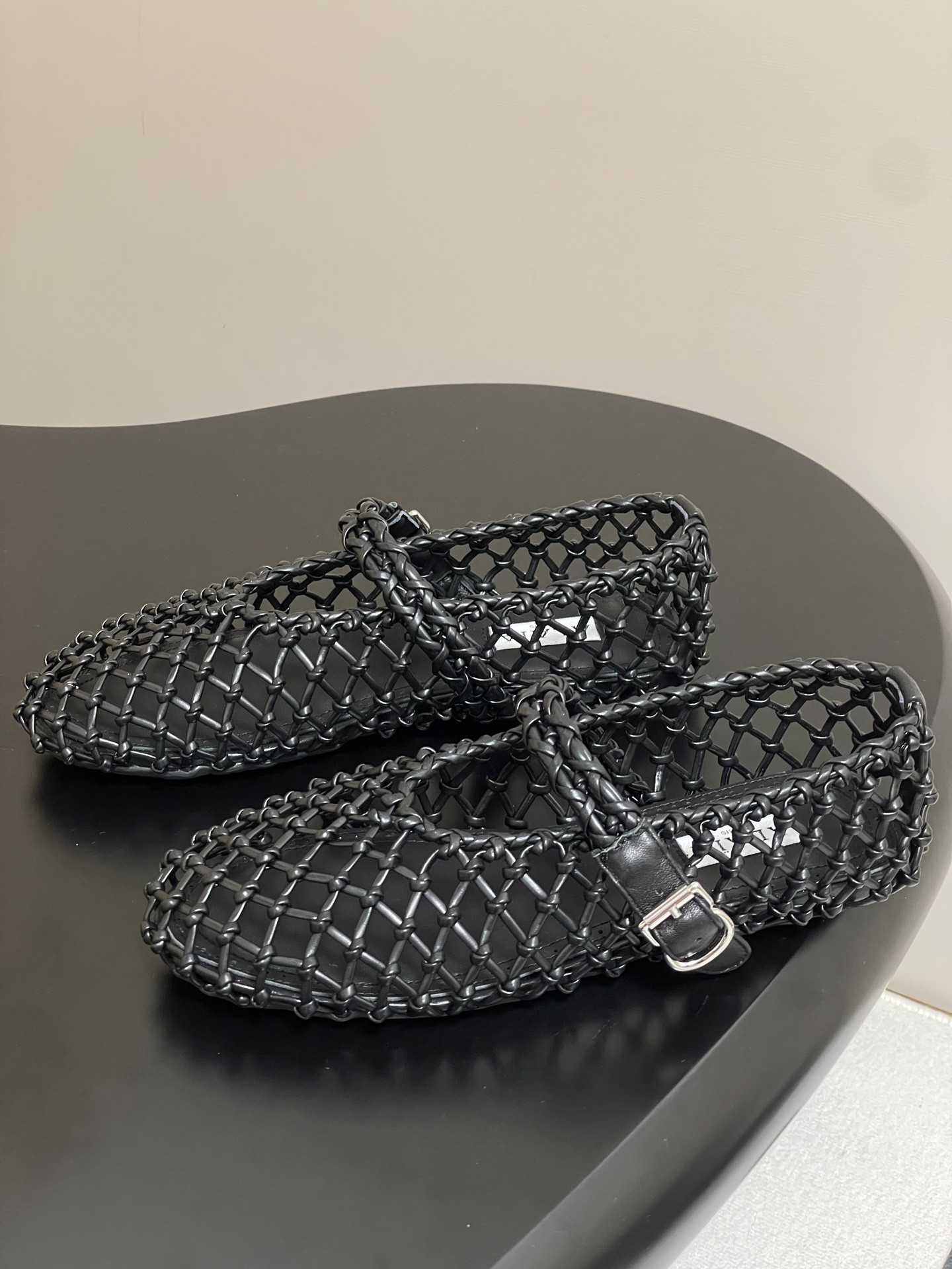 ua alaïa braided ballet flats(cusT0mized size 7-10 days production time)