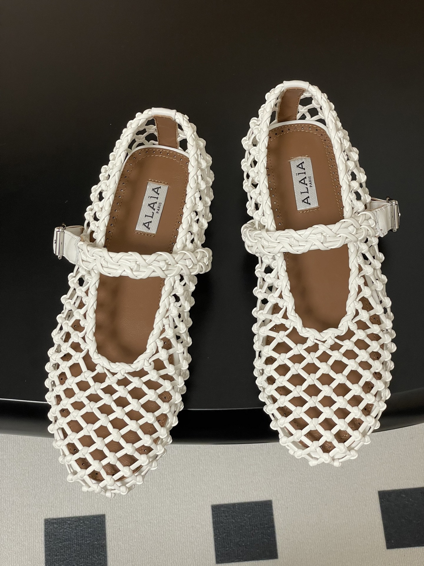 ua alaïa braided ballet flats(cusT0mized size 7-10 days production time)