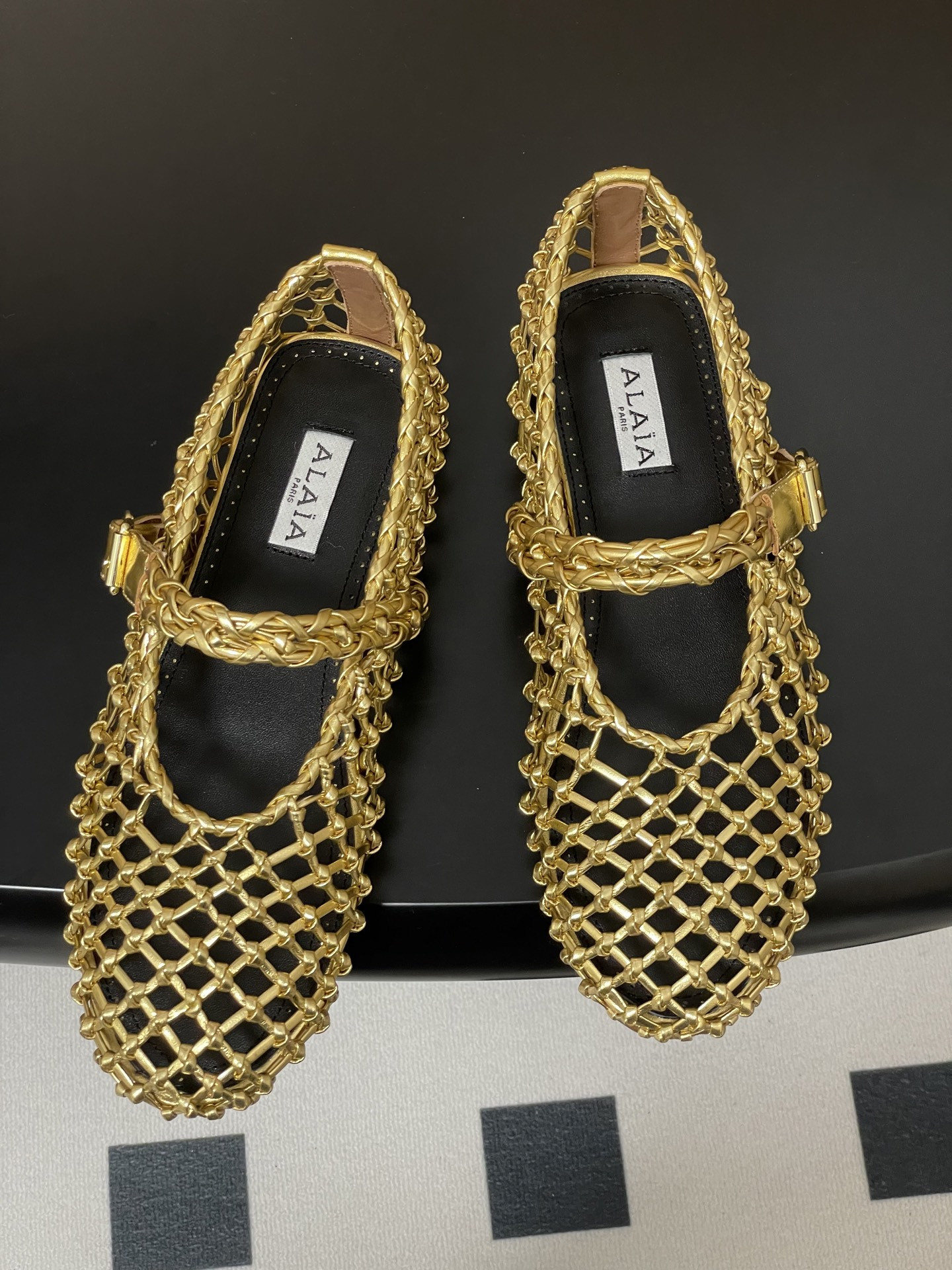 ua alaïa braided ballet flats(cusT0mized size 7-10 days production time)