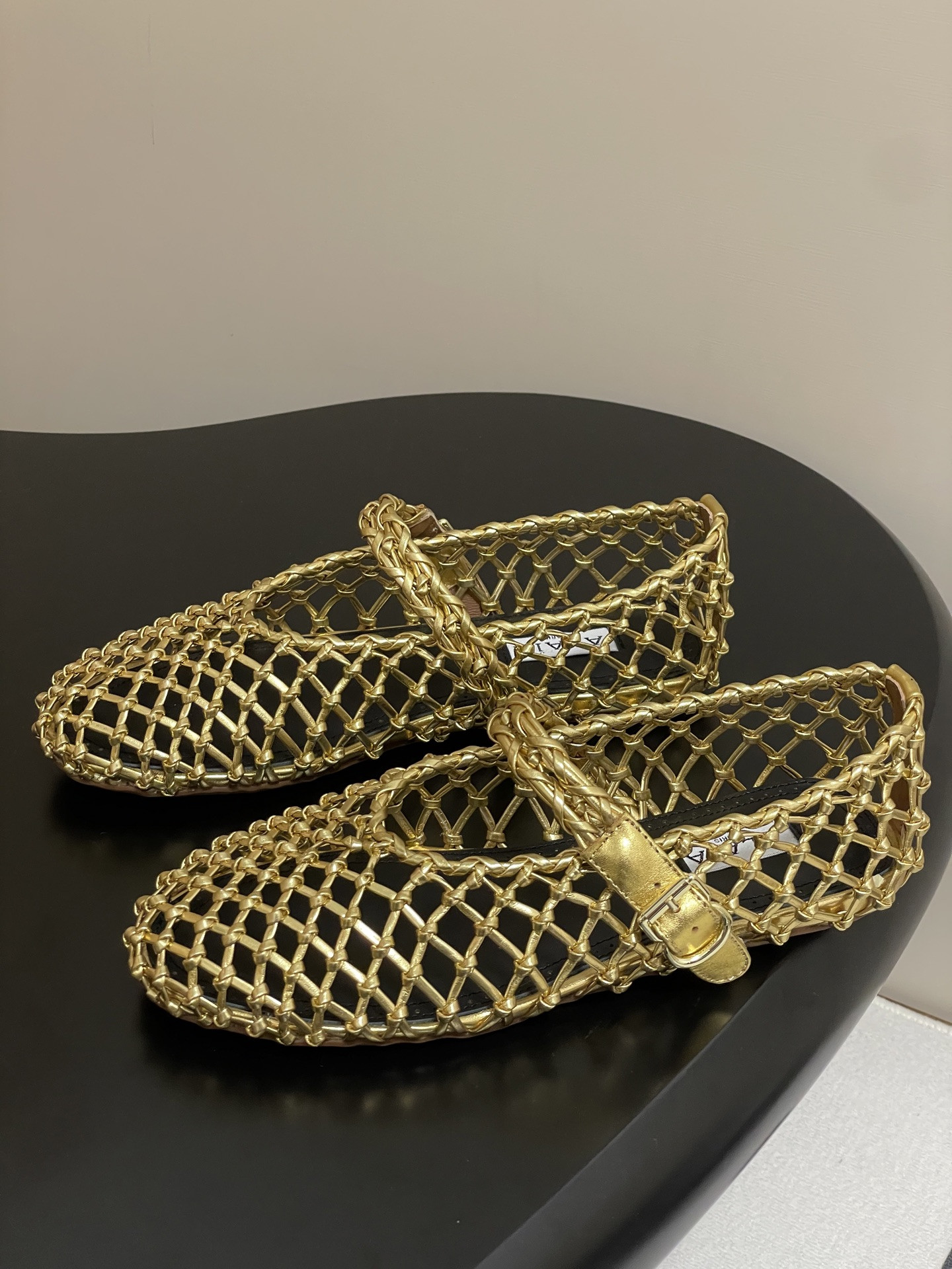 ua alaïa braided ballet flats(cusT0mized size 7-10 days production time)