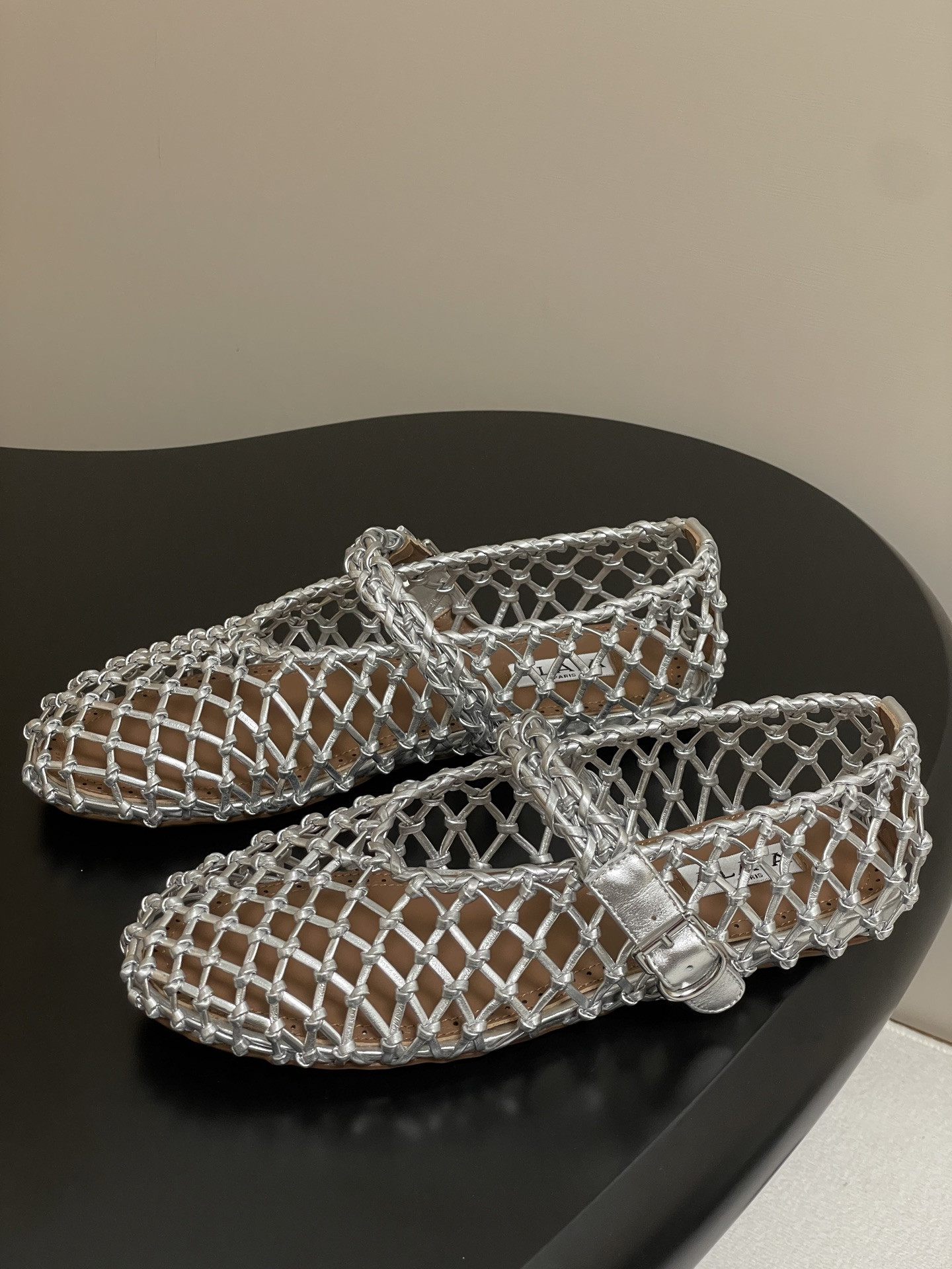 ua alaïa braided ballet flats(cusT0mized size 7-10 days production time)