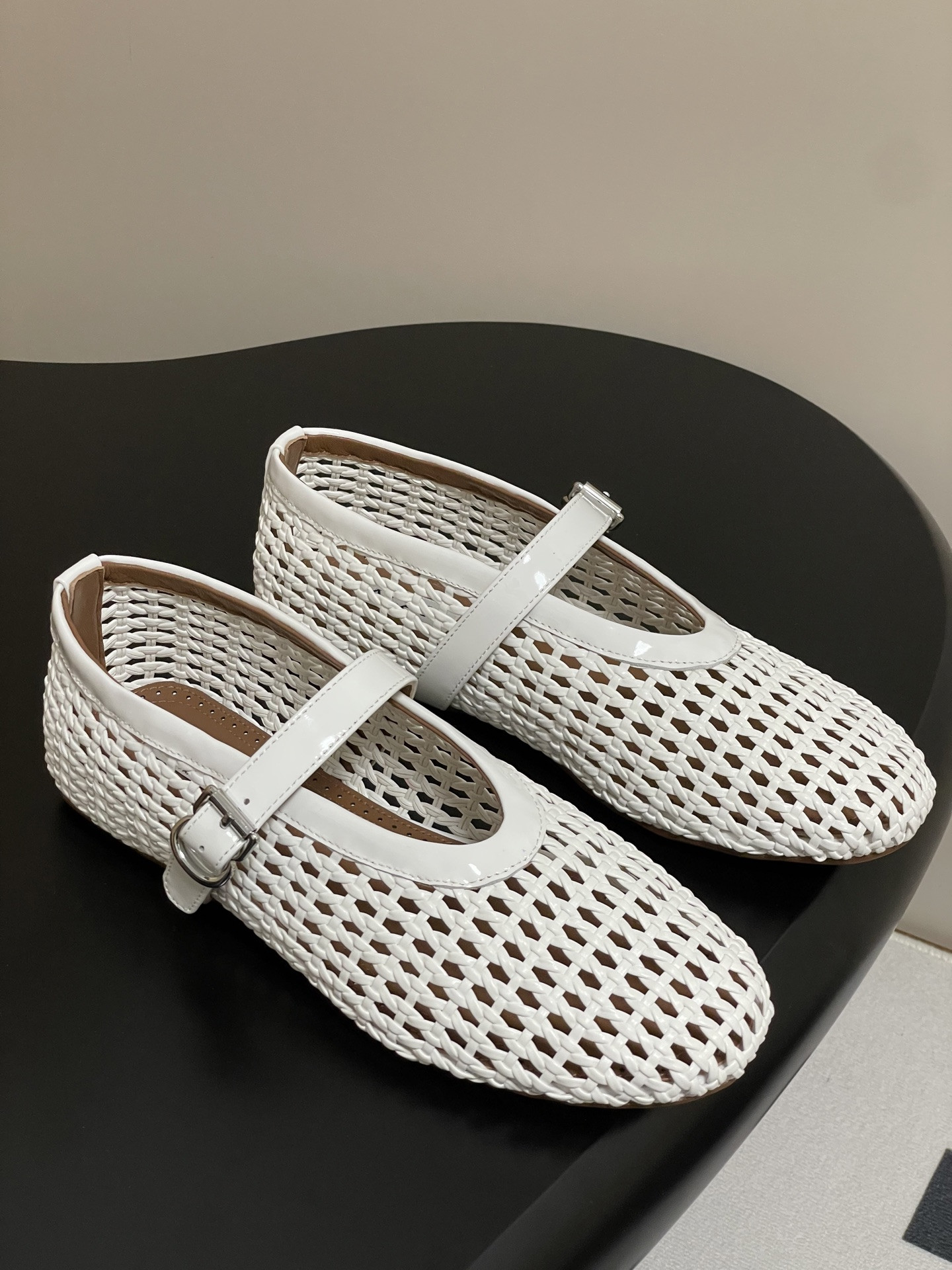 ua alaïa braided ballet flats(cusT0mized size 7-10 days production time)