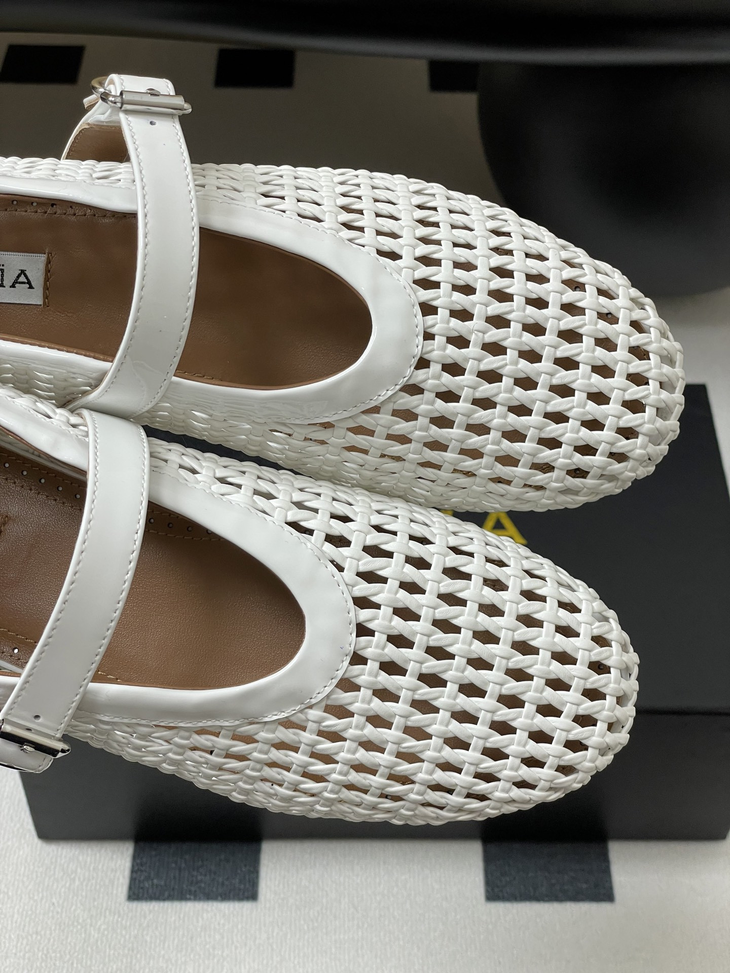 ua alaïa braided ballet flats(cusT0mized size 7-10 days production time)