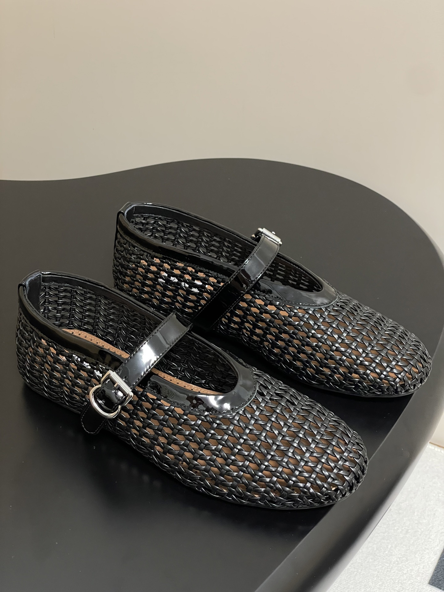 ua alaïa braided ballet flats(cusT0mized size 7-10 days production time)