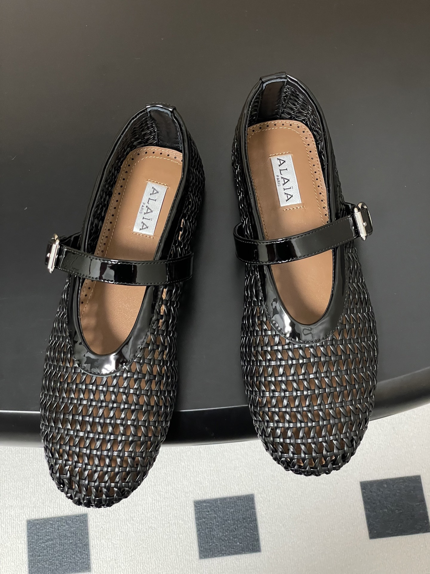 ua alaïa braided ballet flats(cusT0mized size 7-10 days production time)