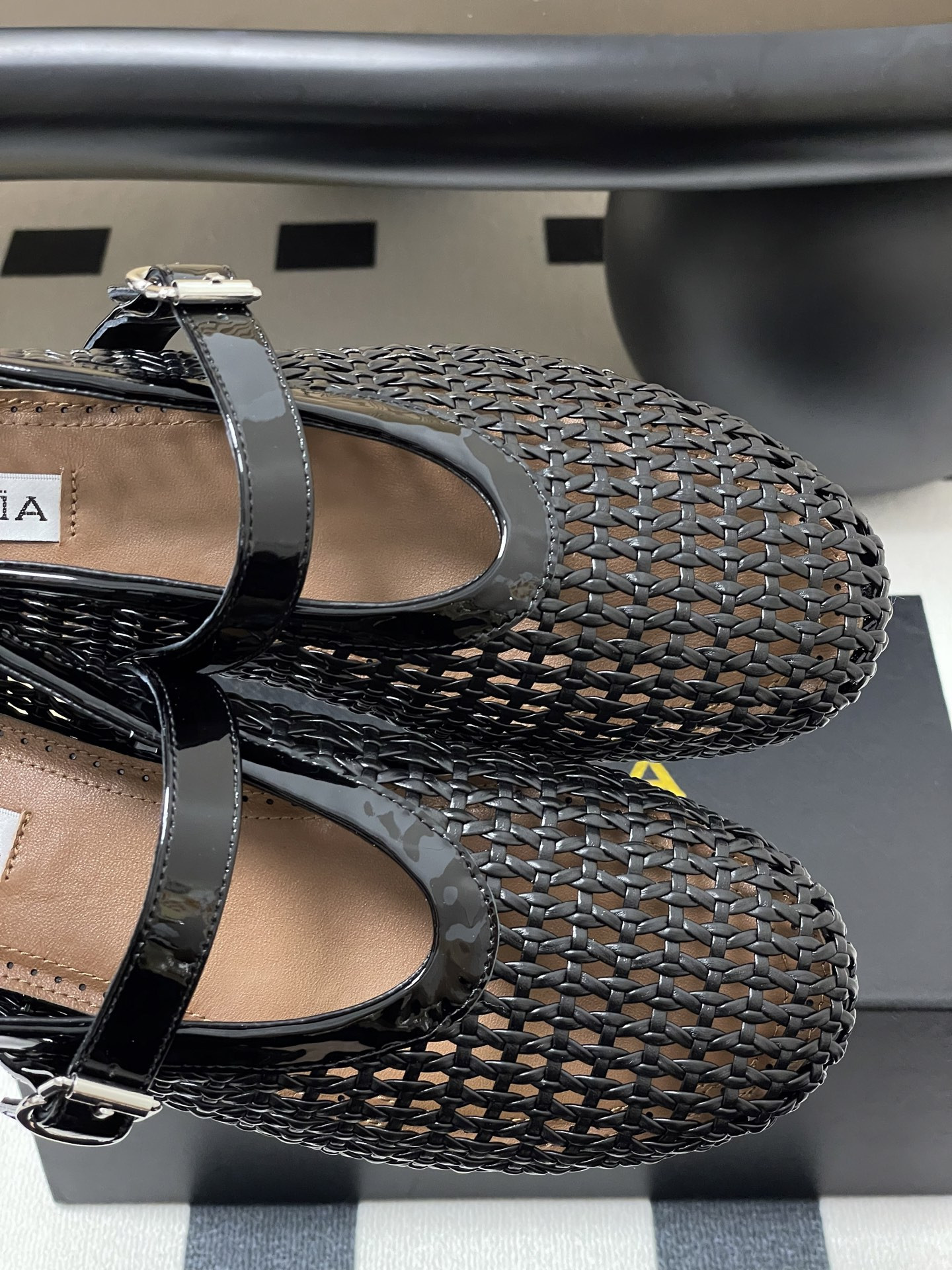 ua alaïa braided ballet flats(cusT0mized size 7-10 days production time)