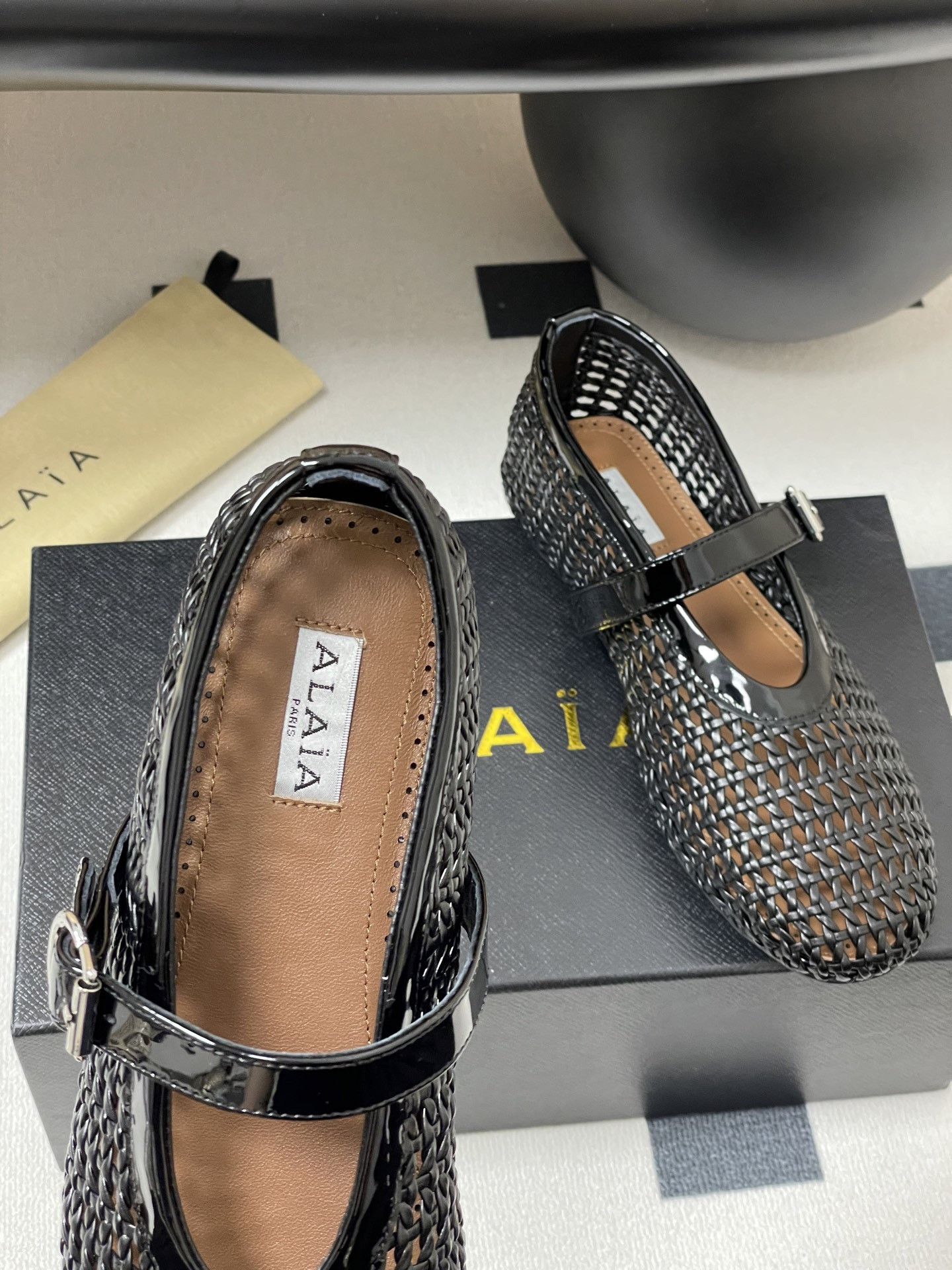 ua alaïa braided ballet flats(cusT0mized size 7-10 days production time)