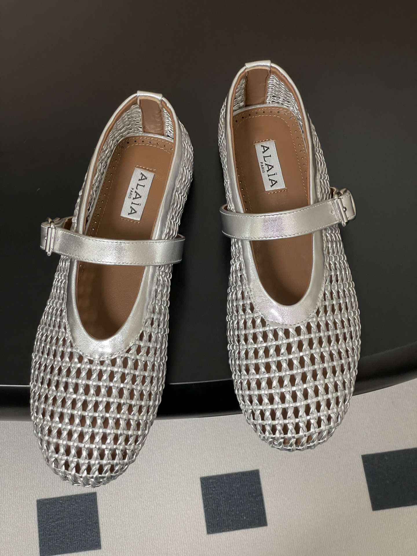 ua alaïa braided ballet flats(cusT0mized size 7-10 days production time)