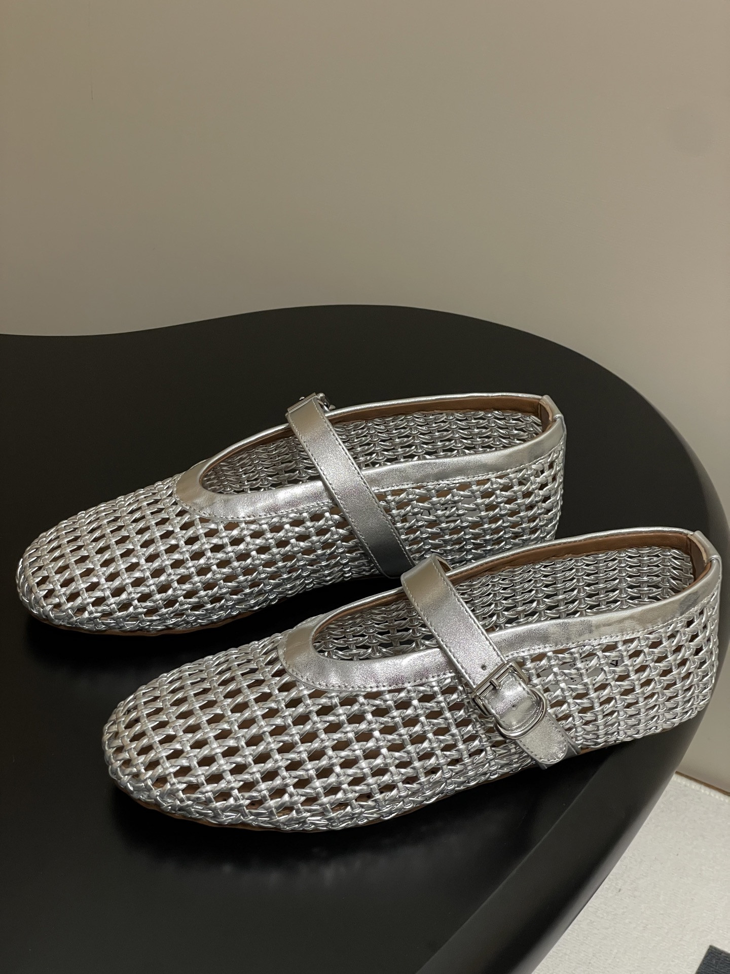 ua alaïa braided ballet flats(cusT0mized size 7-10 days production time)