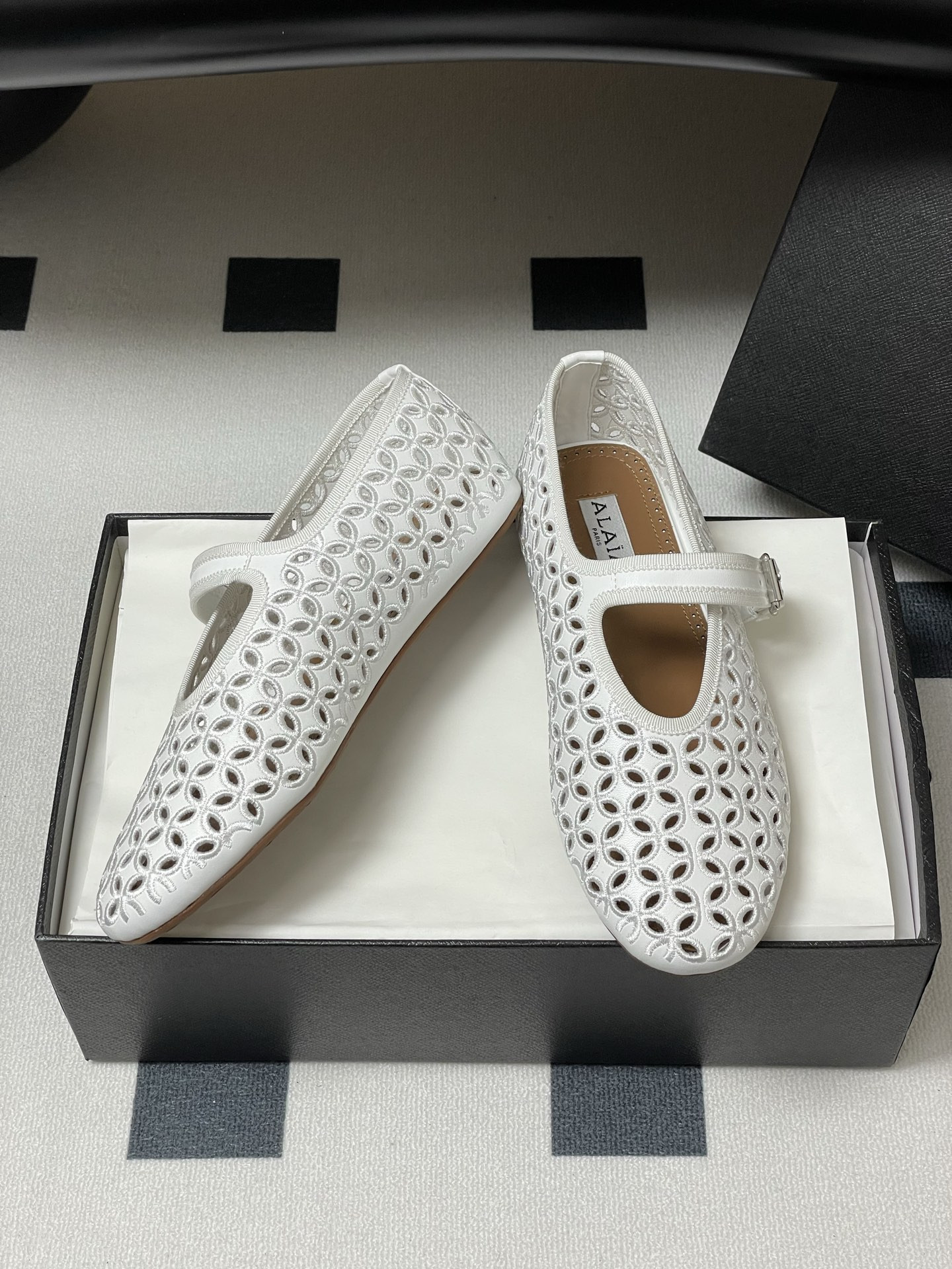 ua alaïa braided ballet flats(cusT0mized size 7-10 days production time)