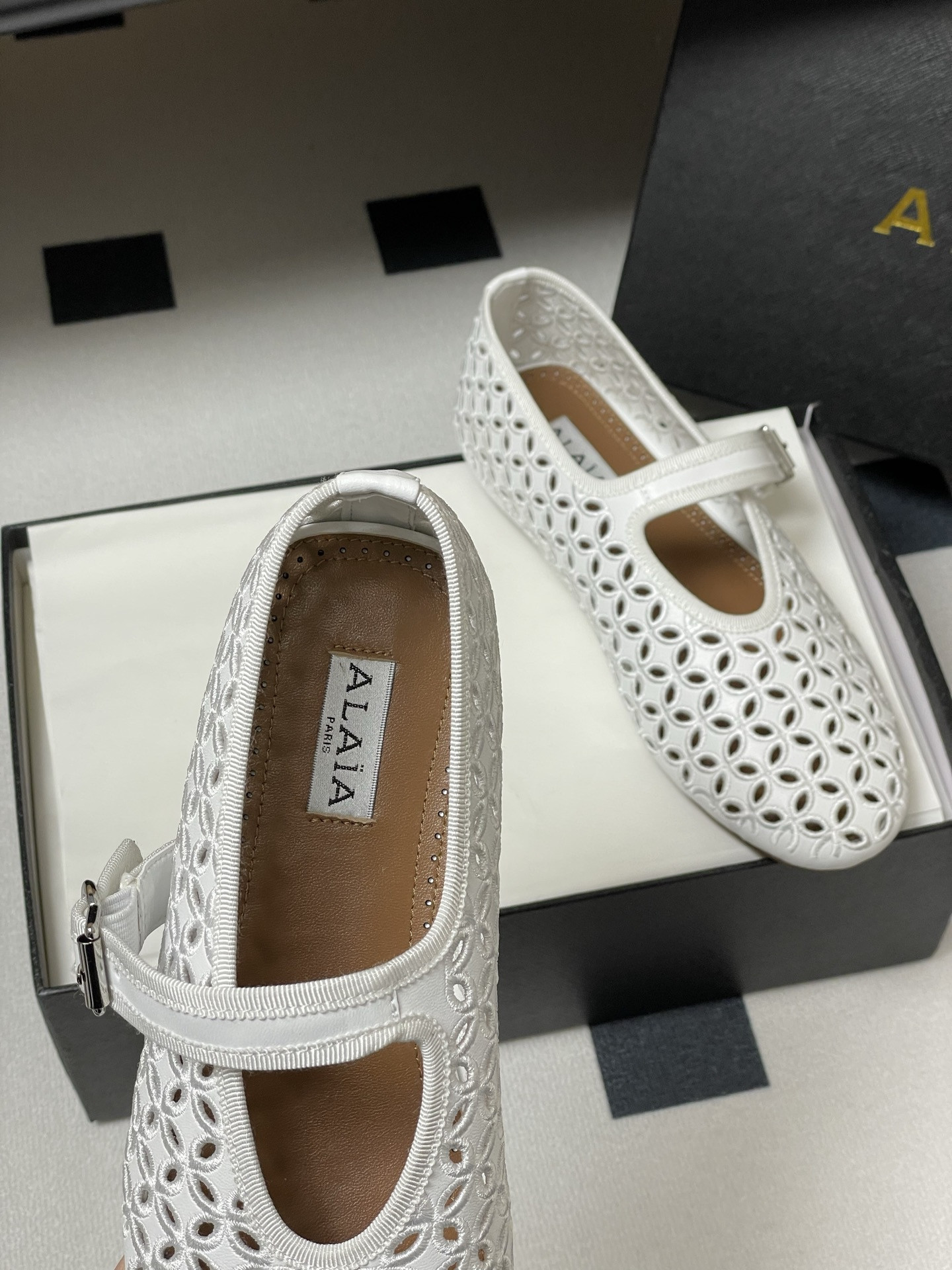 ua alaïa braided ballet flats(cusT0mized size 7-10 days production time)