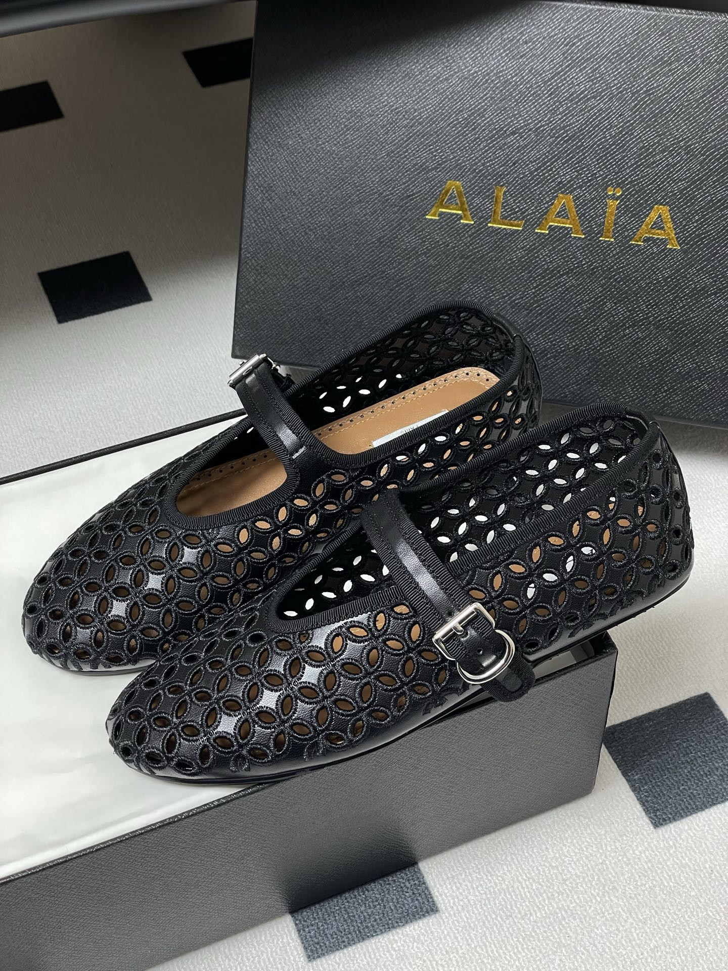 ua alaïa braided ballet flats(cusT0mized size 7-10 days production time)