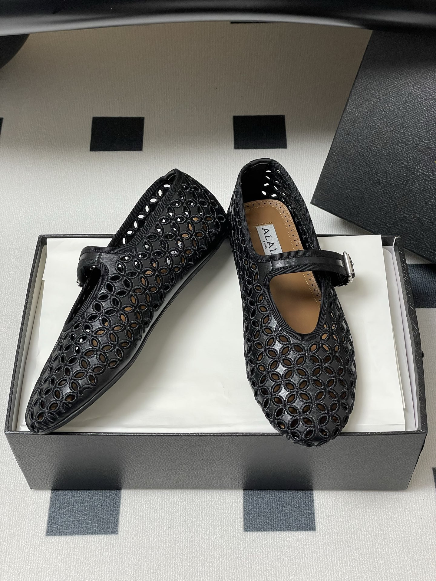 ua alaïa braided ballet flats(cusT0mized size 7-10 days production time)