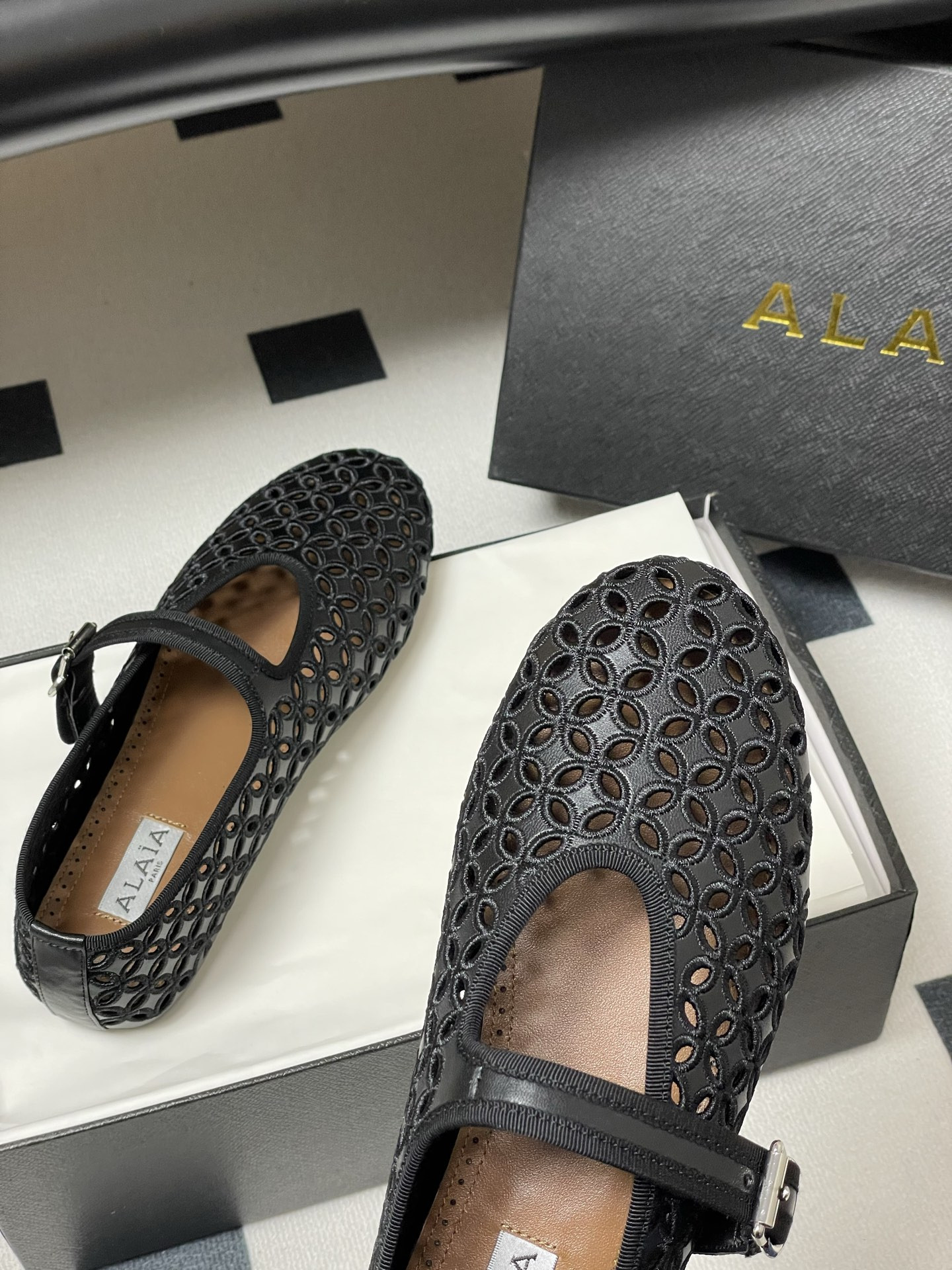 ua alaïa braided ballet flats(cusT0mized size 7-10 days production time)