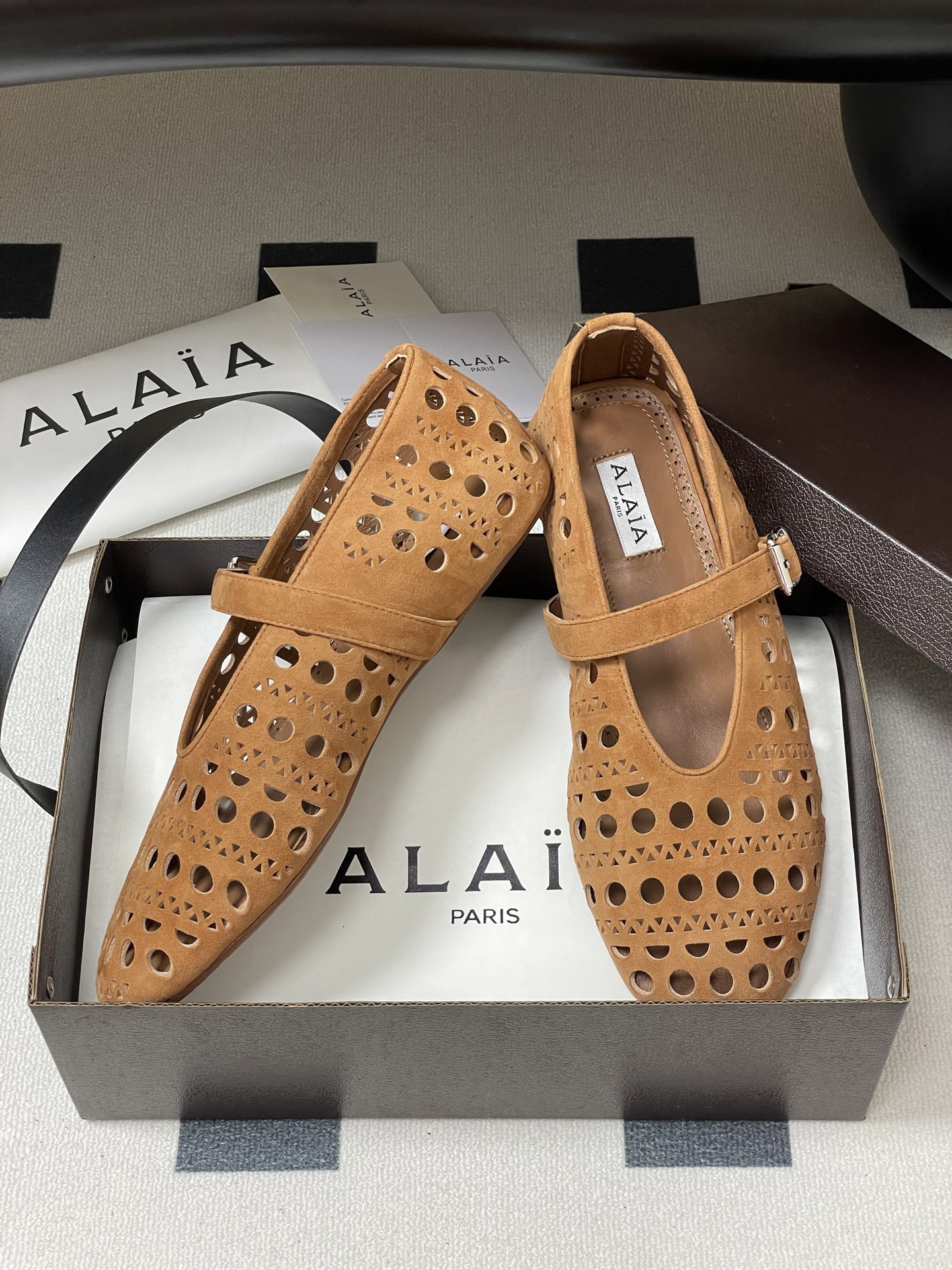 ua alaÏa vienne ballet flats(cusT0mized size 7-10 days production time)