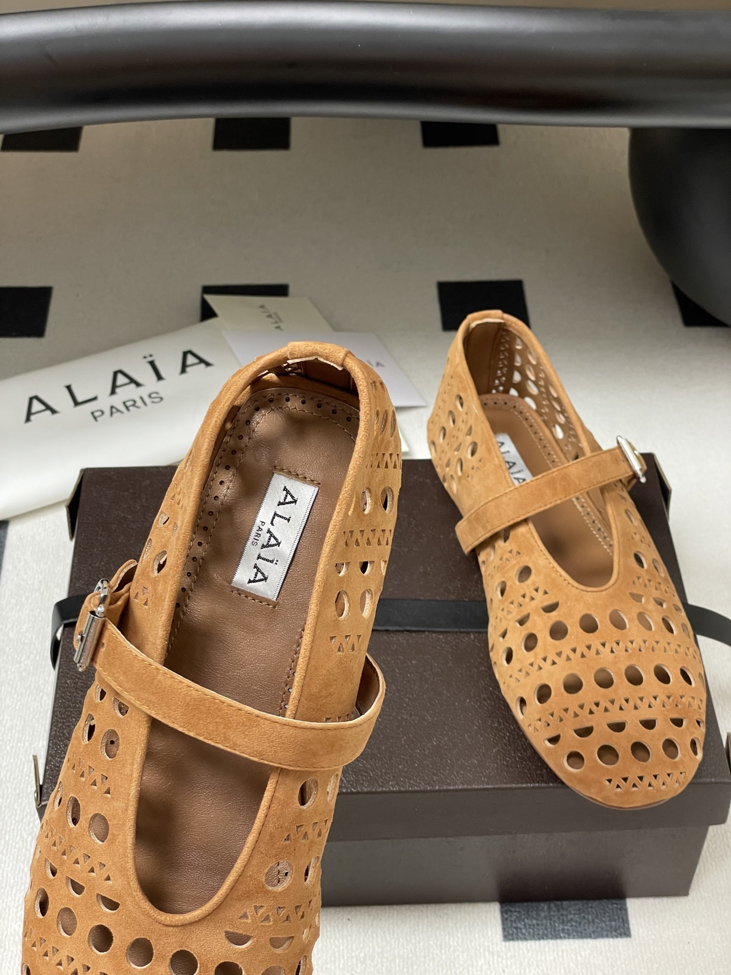 ua alaÏa vienne ballet flats(cusT0mized size 7-10 days production time)